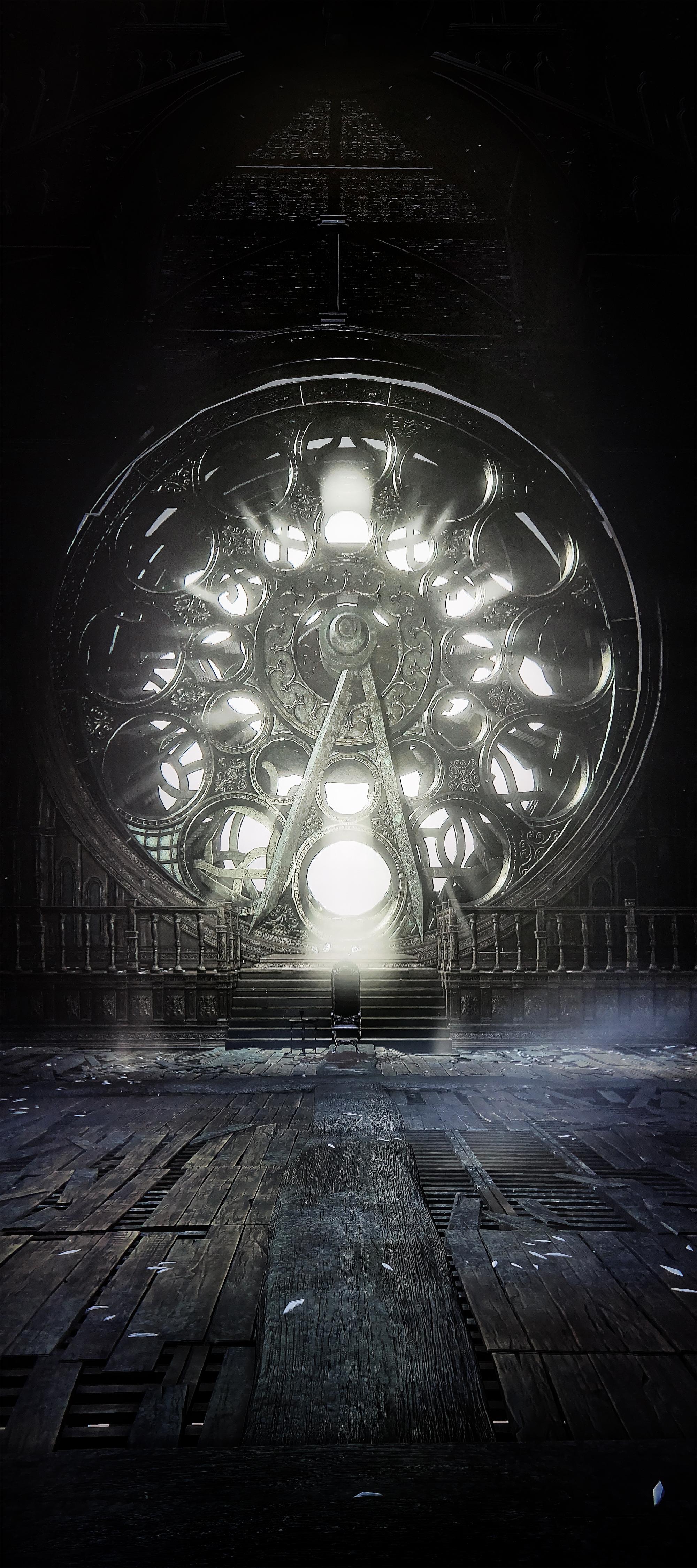 2000x4500 Astral Clocktower Wallpaper