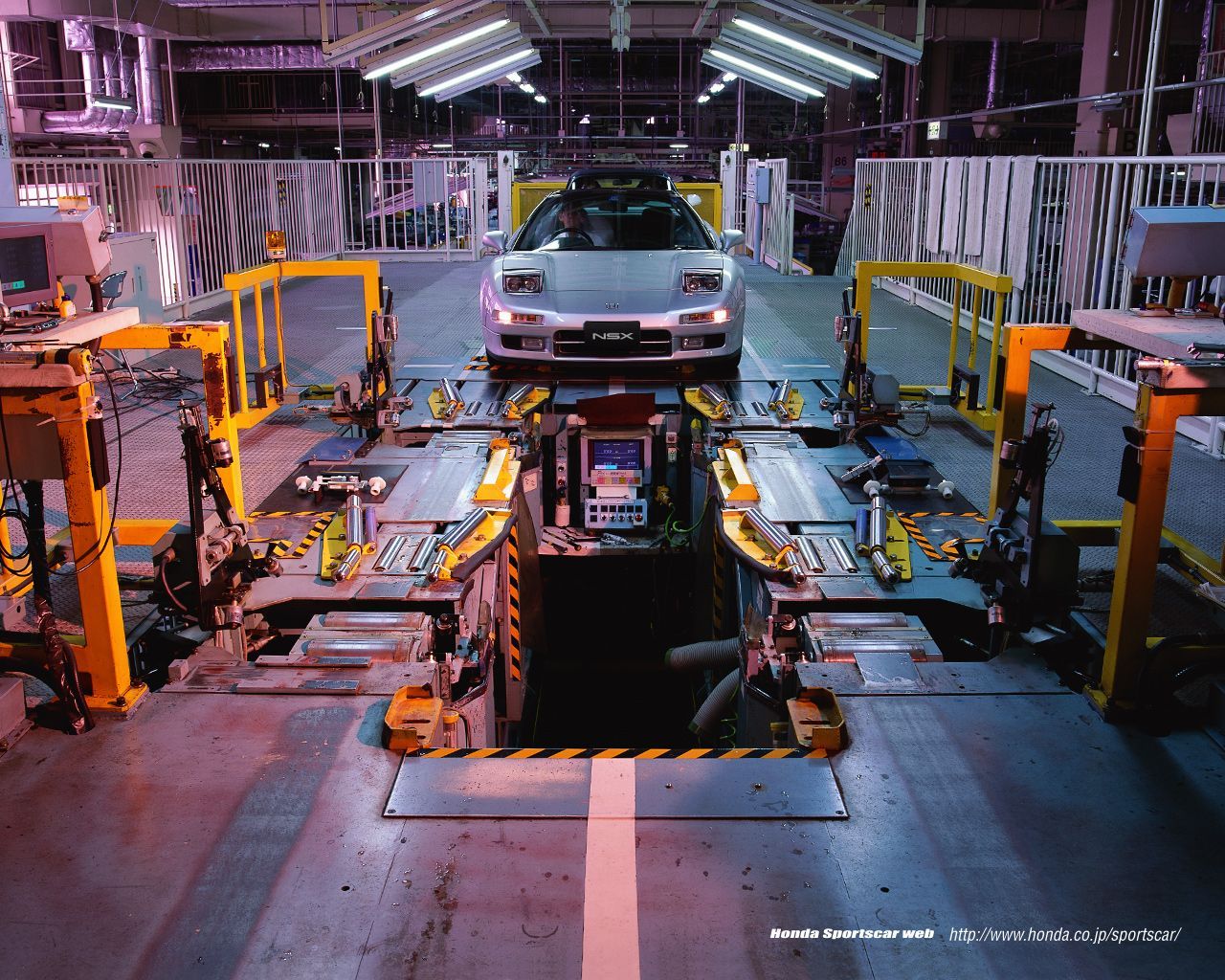 1280x1024 image automobile Honda Factory