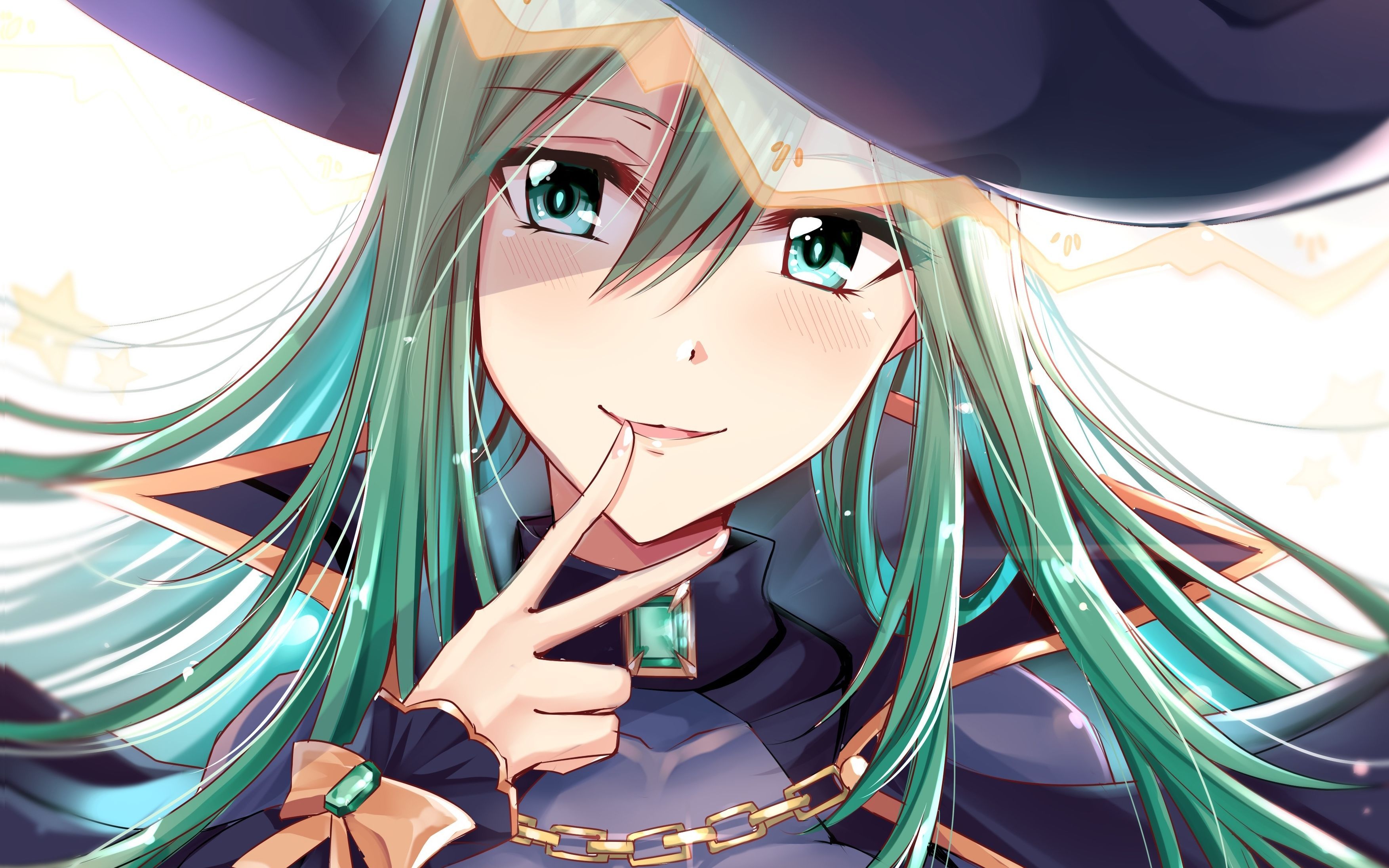 3507x2192 Wallpaper Natsumi, Date A Live, Green Hair:3507x2192