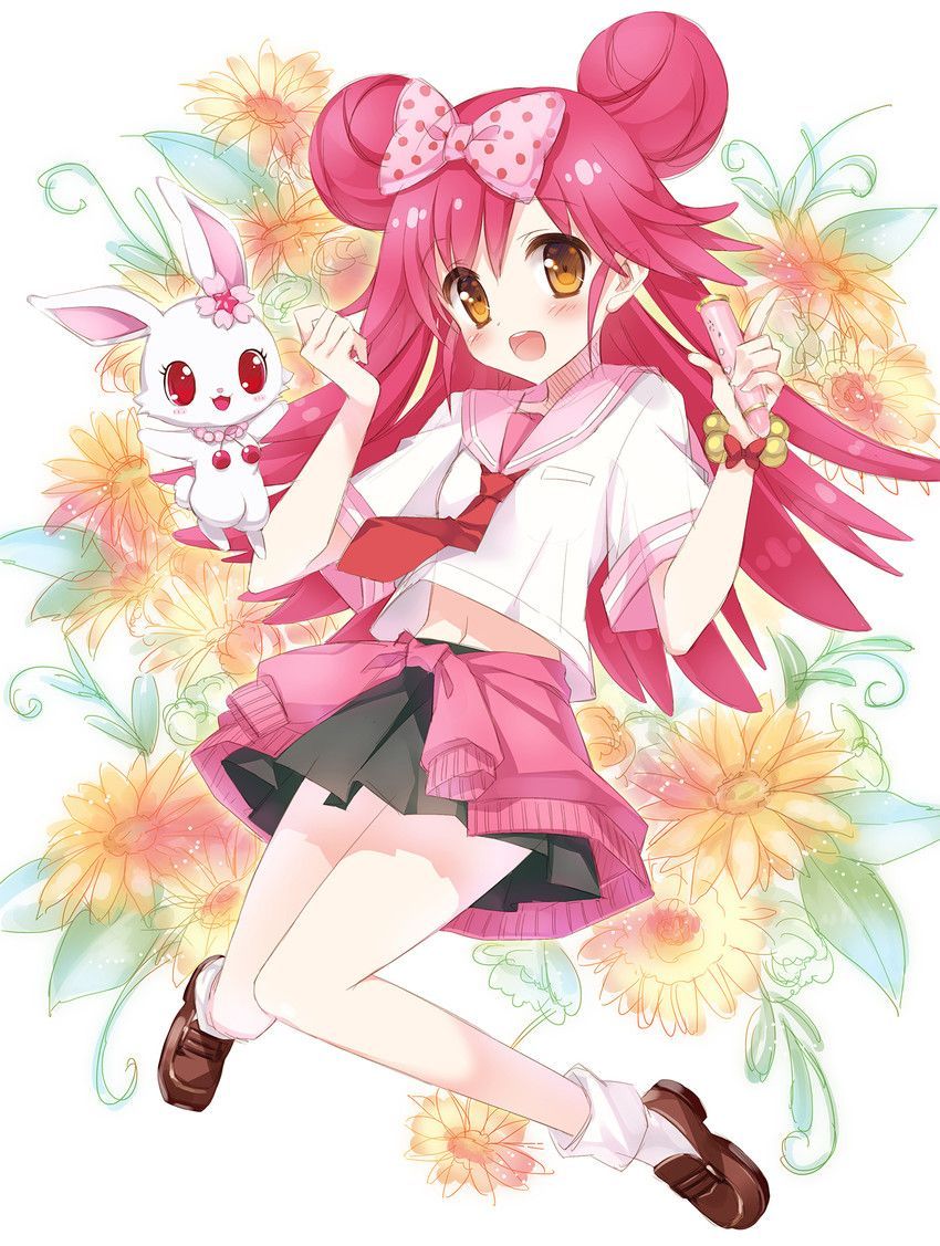 850x1127 ruby and momona (jewelpet and 1 more) drawn