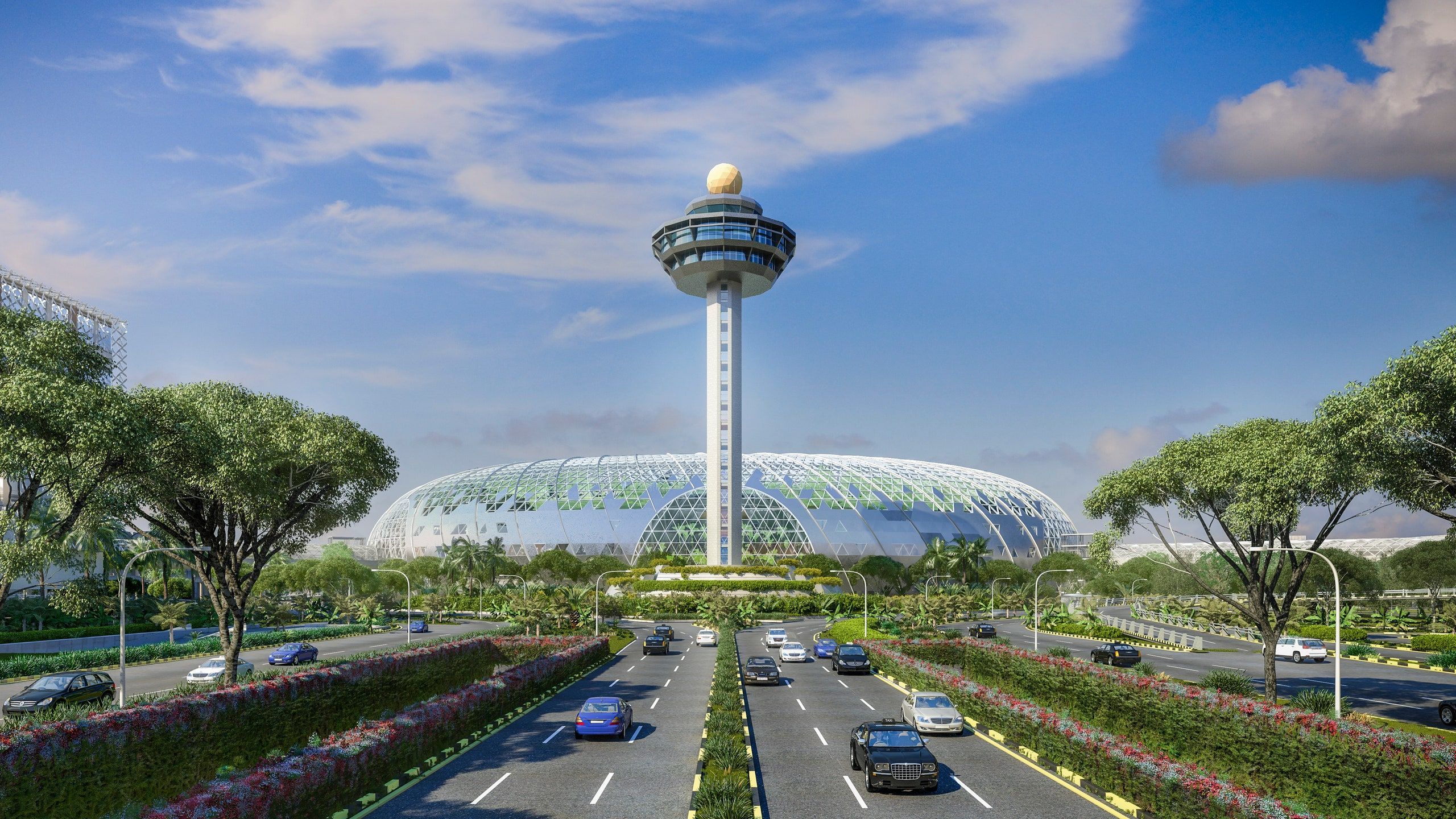 2560x1440 Moshe Safdie's New 'Jewel' at Singapore's Changi Will Redefine the Airport Experience