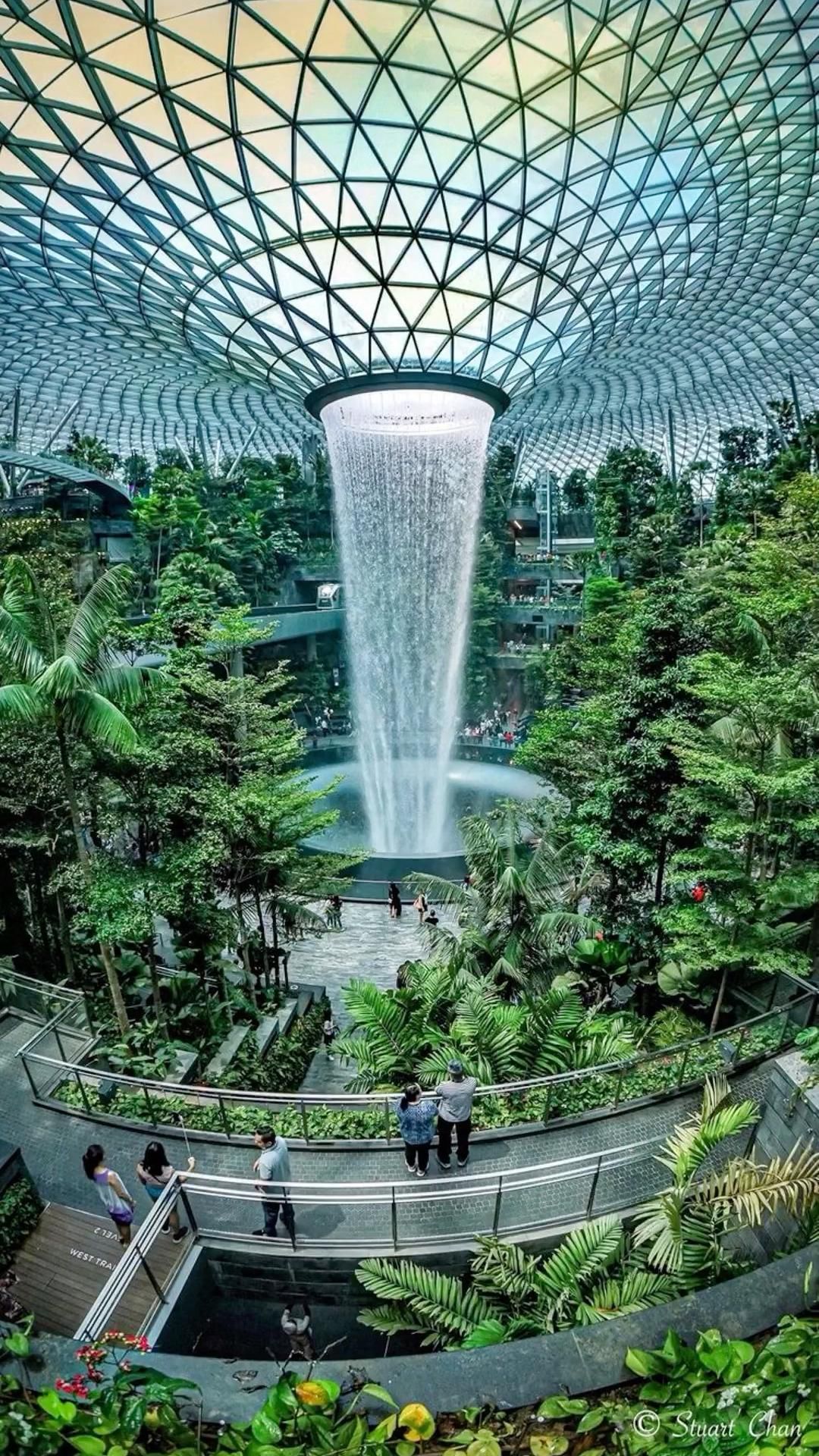 1080x1920 Singapore Jewel Changi Airport. Green architecture, Eco architecture, Amazing architecture