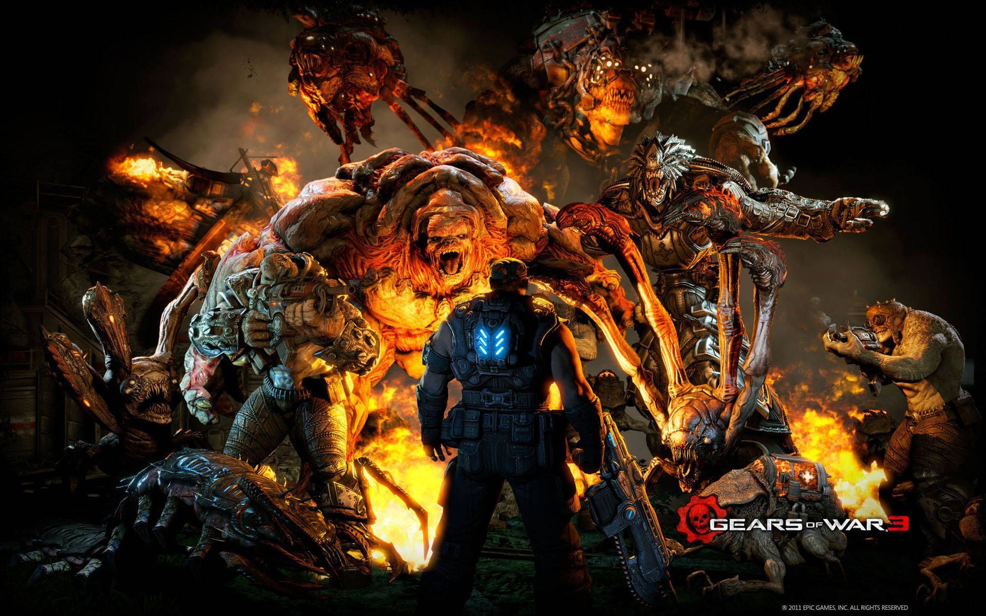1920x1200 Gears Of War Wallpaper