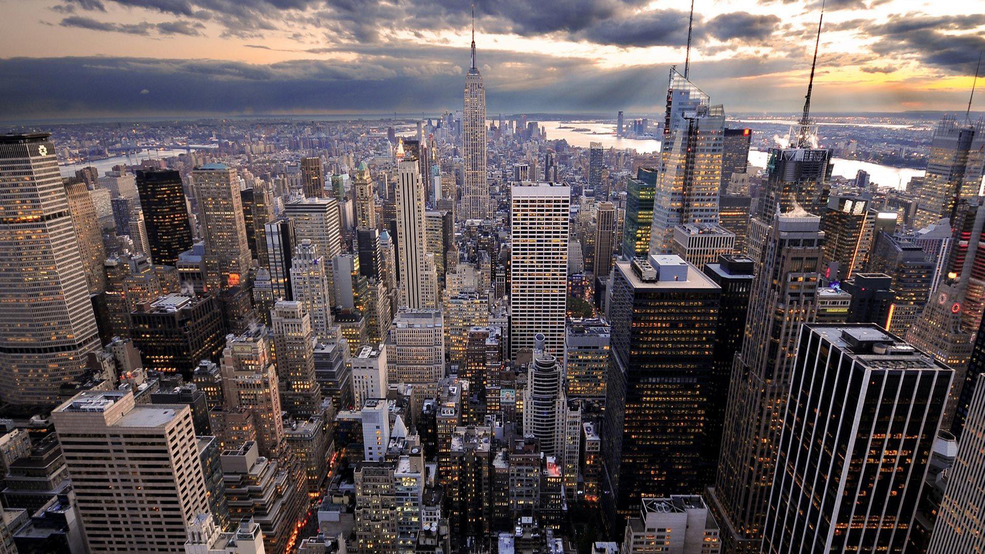 1920x1080 Hình nền Thành phố New York Màn hình rộng