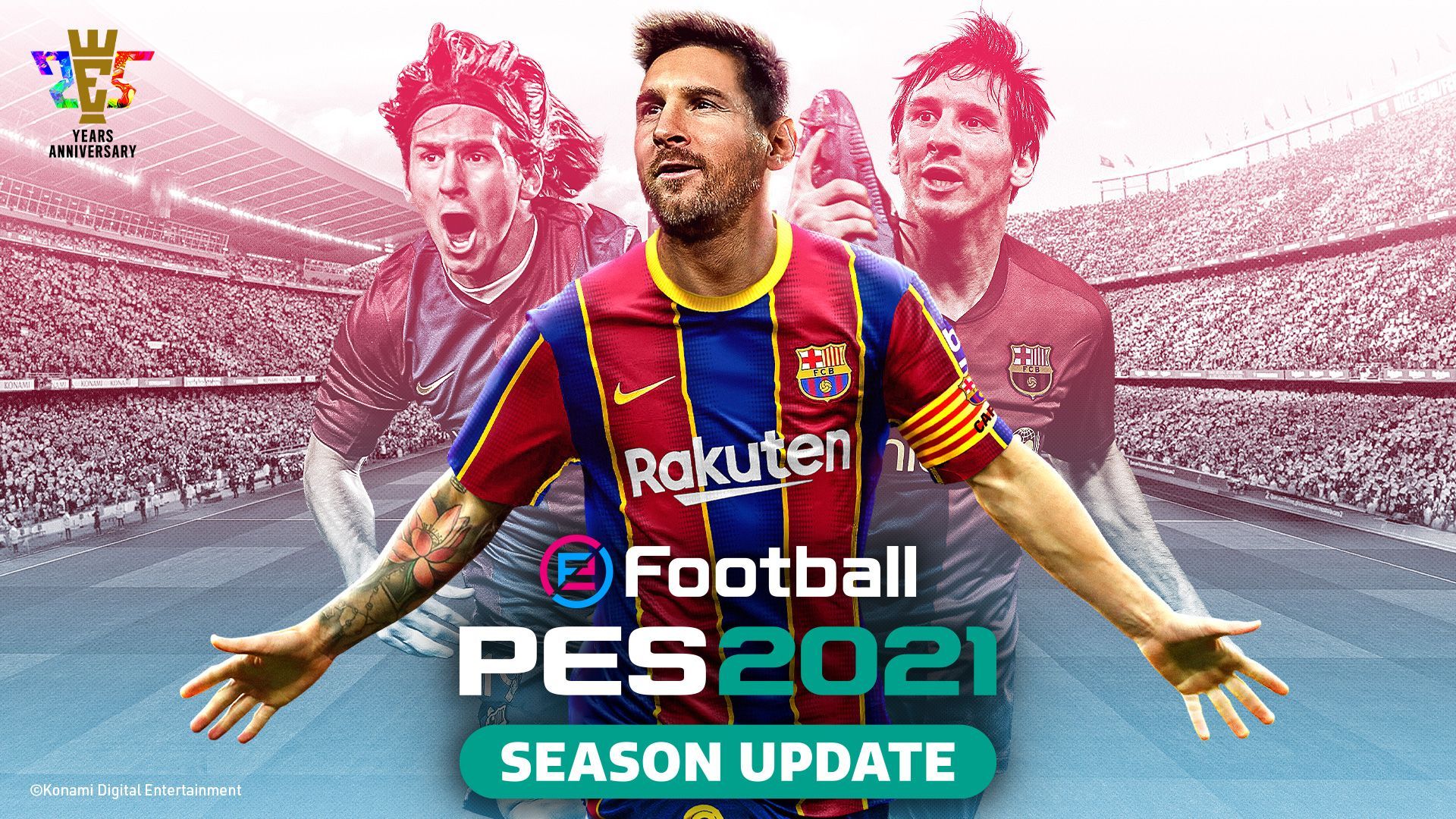 1920x1080 KONAMI ANNOUNCES eFootball PES 2021 SEASON UPDATE, AVAILABLE FROM SEPTEMBER 15th. KONAMI DIGITAL ENTERTAINMENT B.V