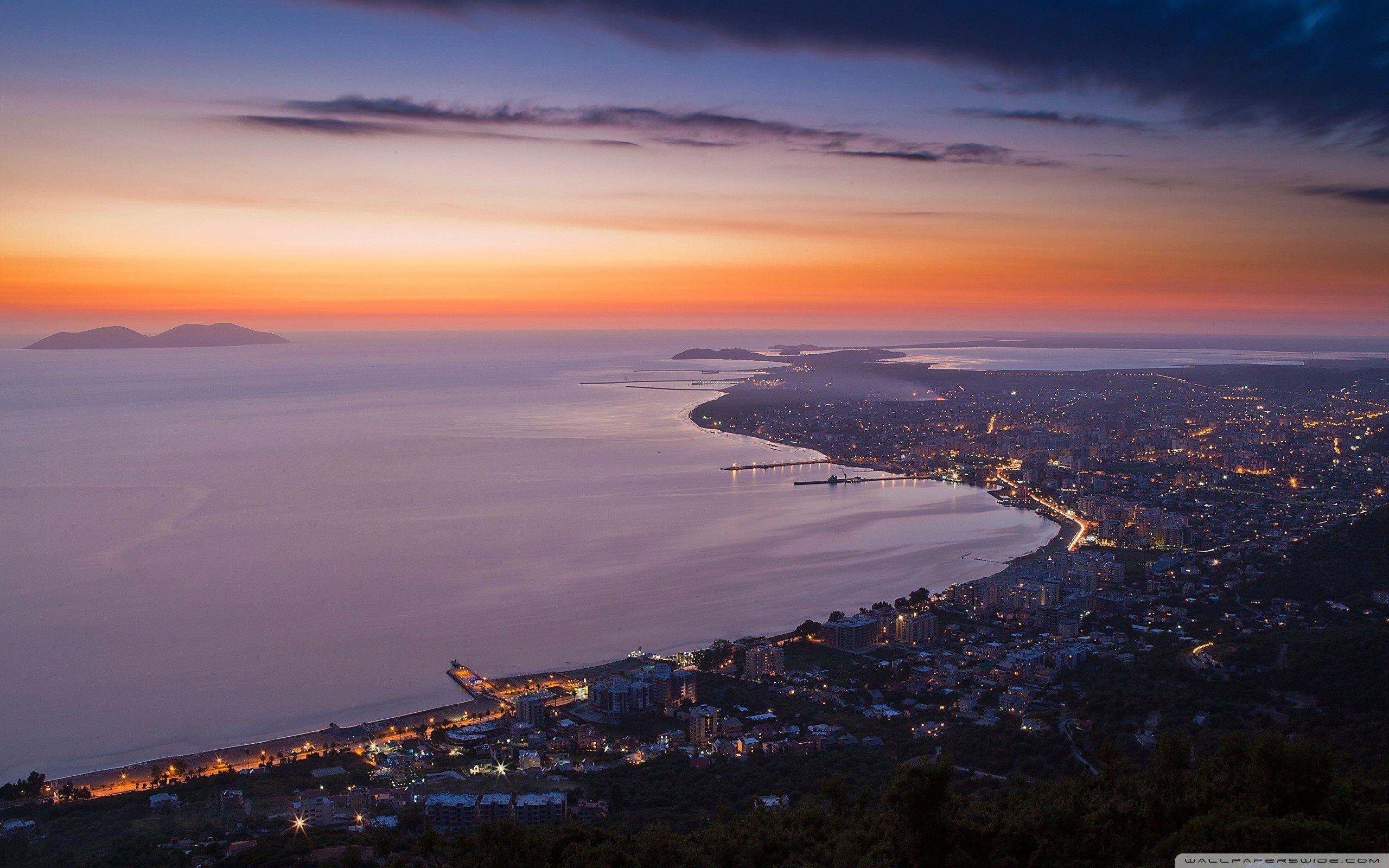 2560x1600 City Coastline ❤ 4K HD Desktop Wallpaper for • Dual Monitor
