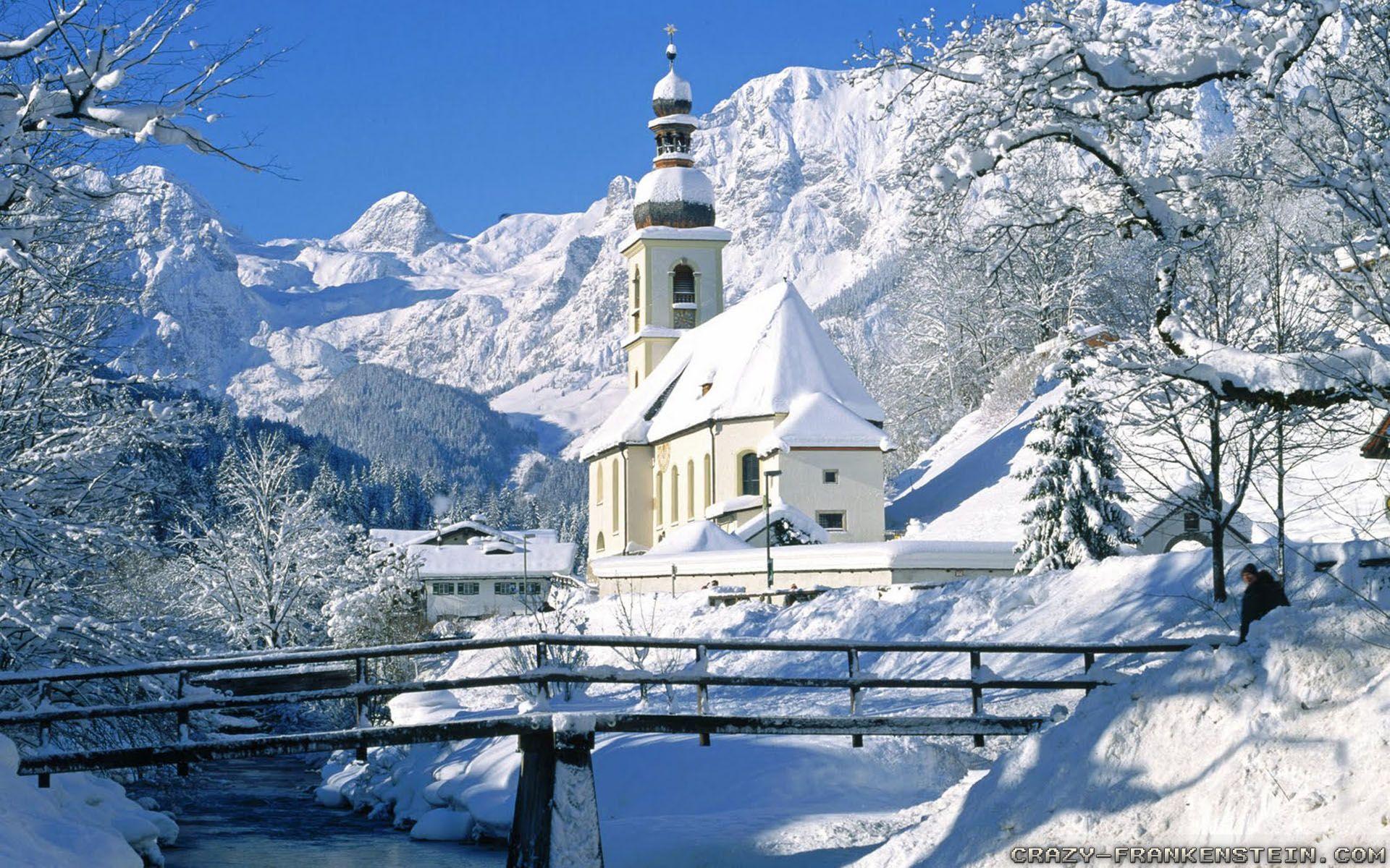 1920x1200 Winter Landscape Wallpaper