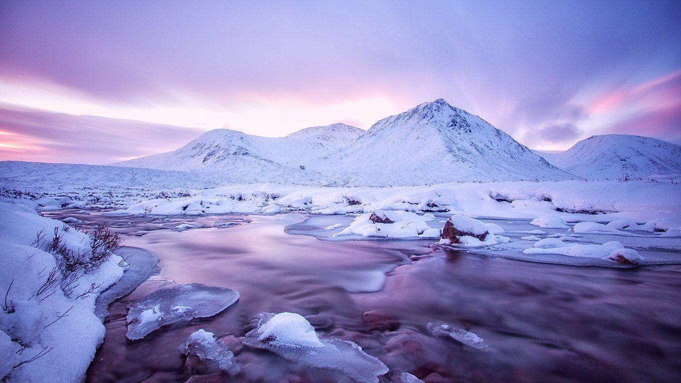 1366x768 Surreal Winter Landscape 1366x768 Resolution HD 4k