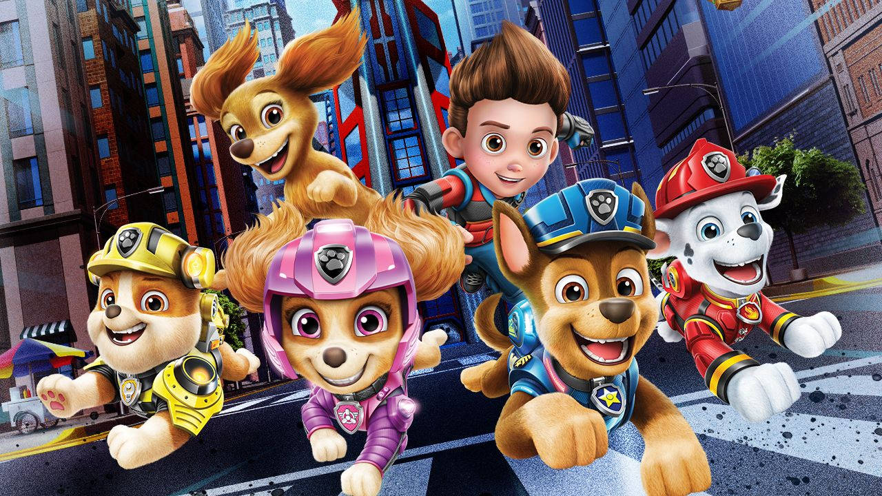 1280x720 Paw Patrol The Movie Background