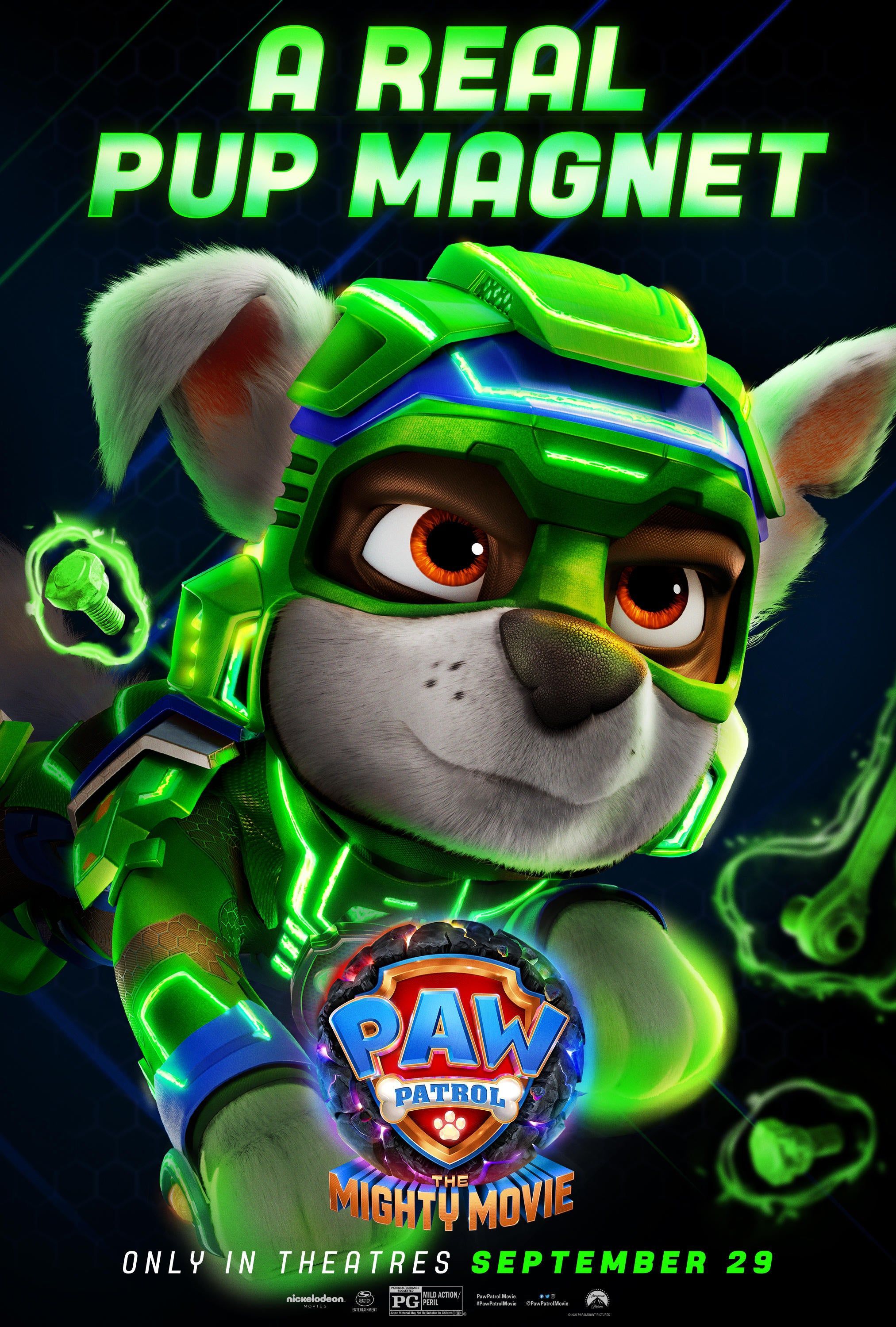 2025x3000 PAW Patrol: The Mighty Movie Character Posters Released