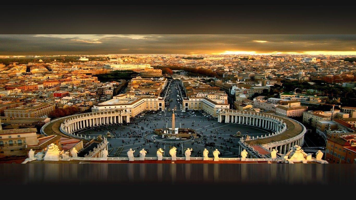 1366x768 The Vatican Wallpaper