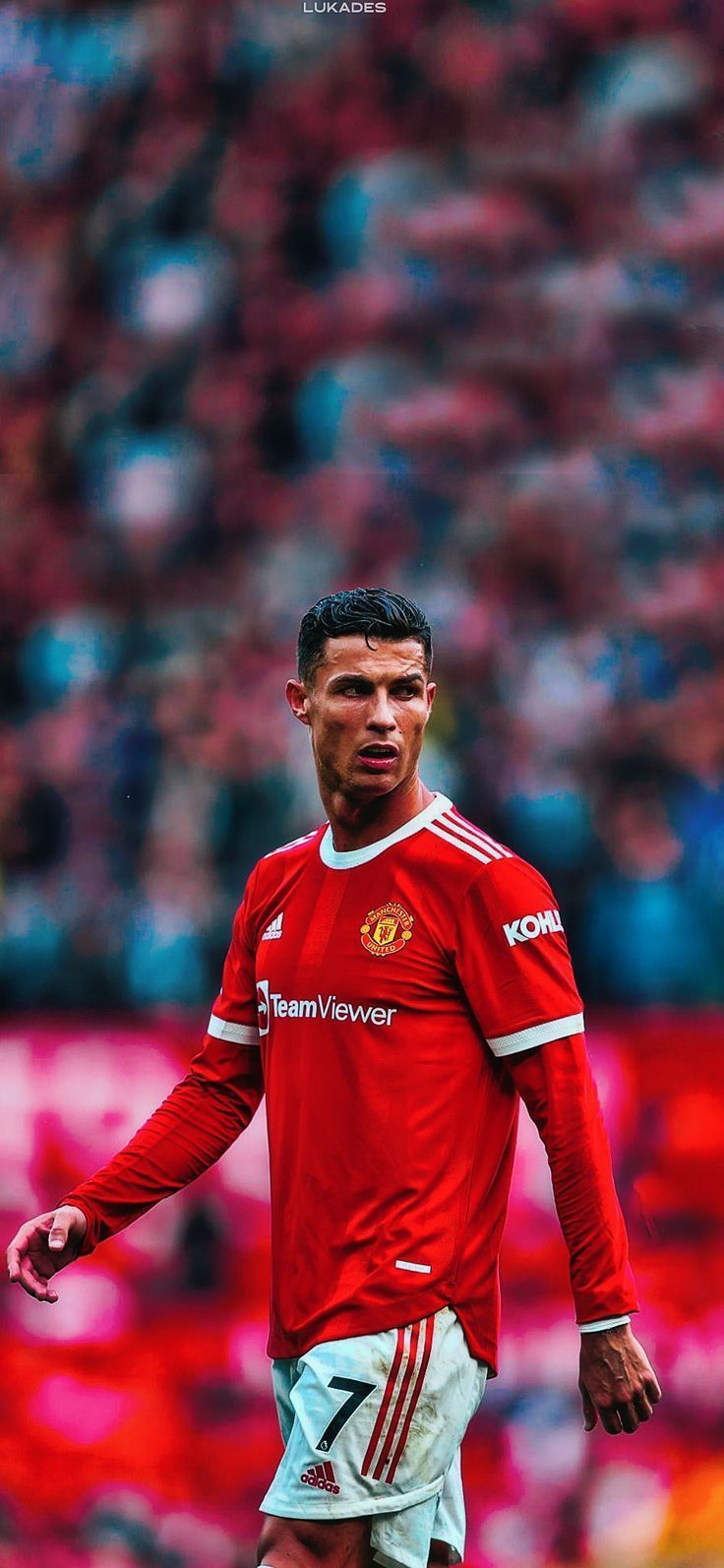 736x1593 Manchester United Cristiano Ronaldo Wallpaper