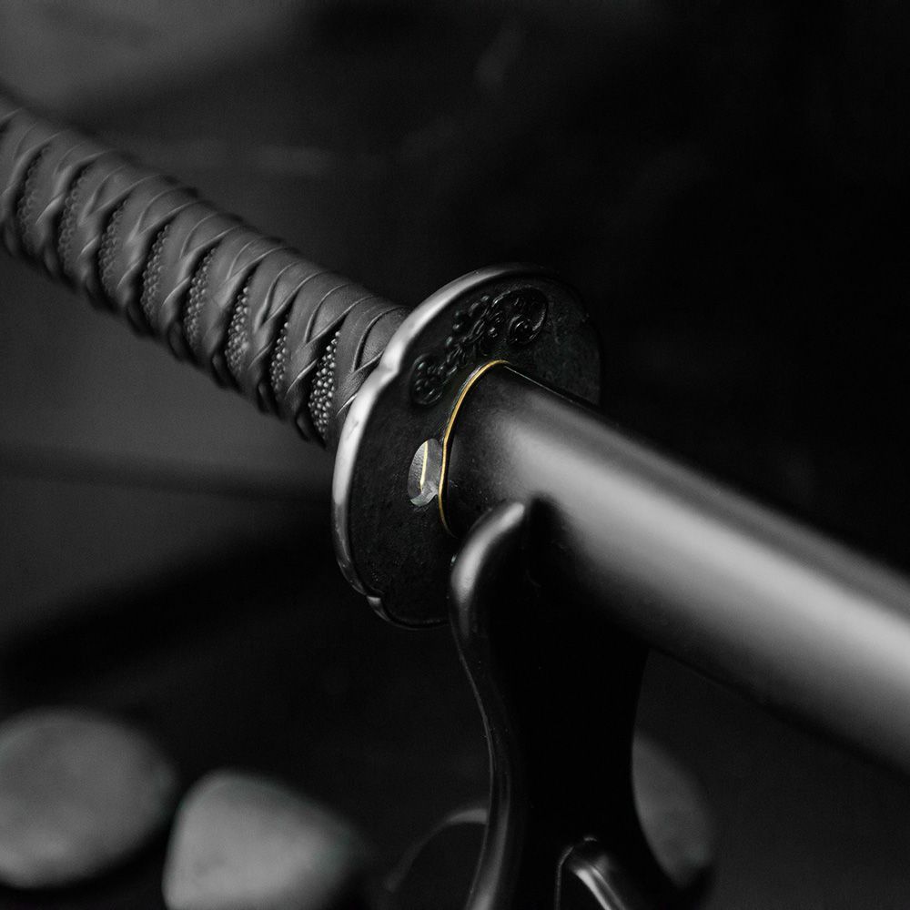1000x1000 Stylish black katana, free worldwide shipping, luxury gifts at manufacturer's price