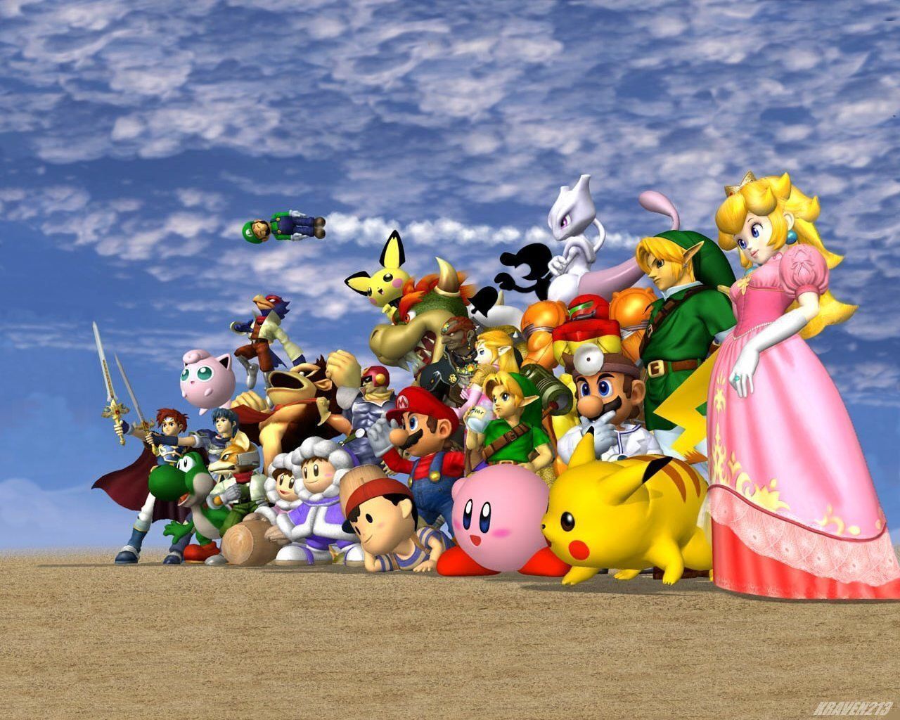 1280x1024 Super Smash Bros. Melee Wallpaper