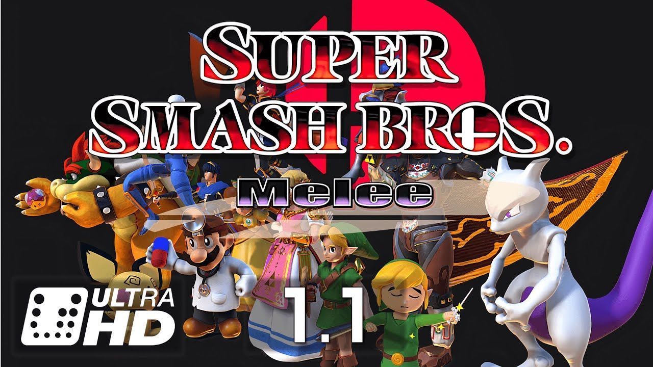 1280x720 Super Smash Bros. Melee (GameCube) with Snowblind's UHD Texture Pack v1.1