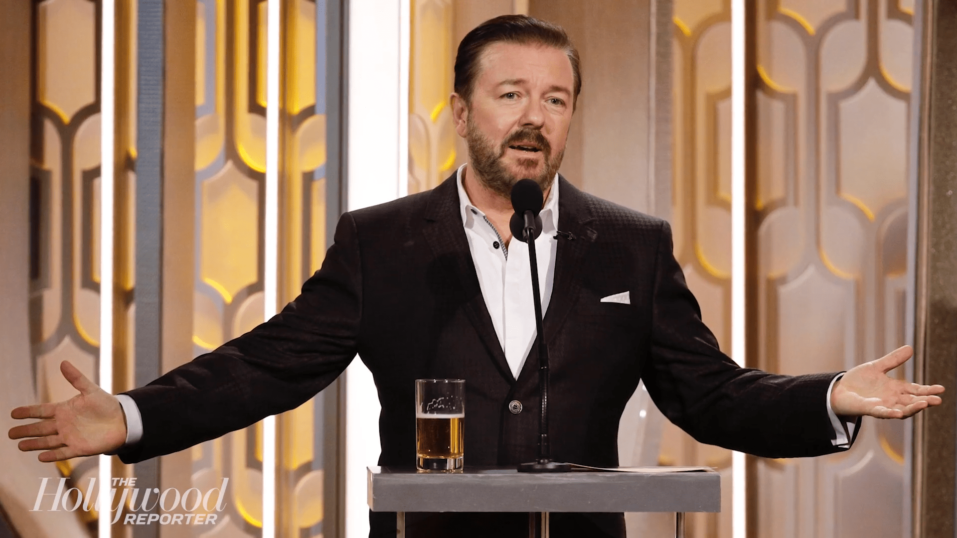 1920x1080 Ricky Gervais Wins Best Stand Up At Golden Globes Despite Controversy