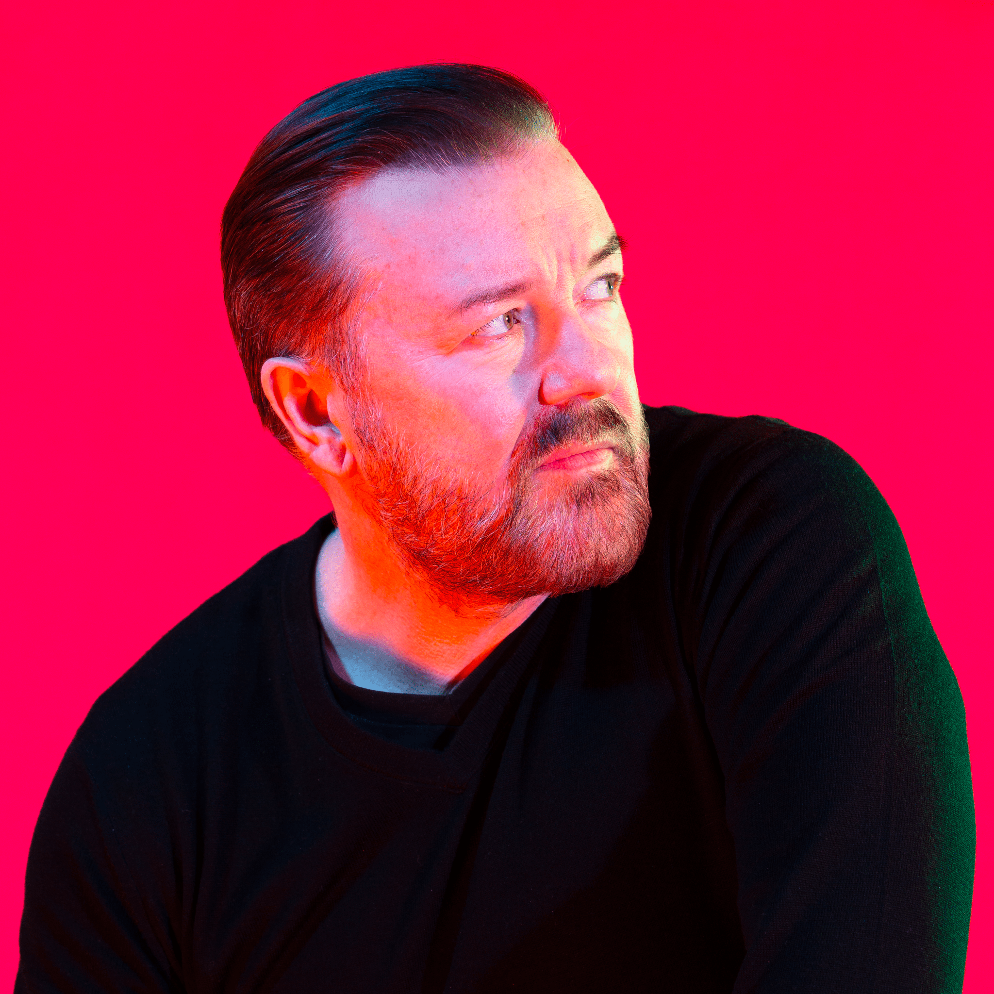 2048x2048 Ricky Gervais on Provocation, Picking Targets and Outrage Culture