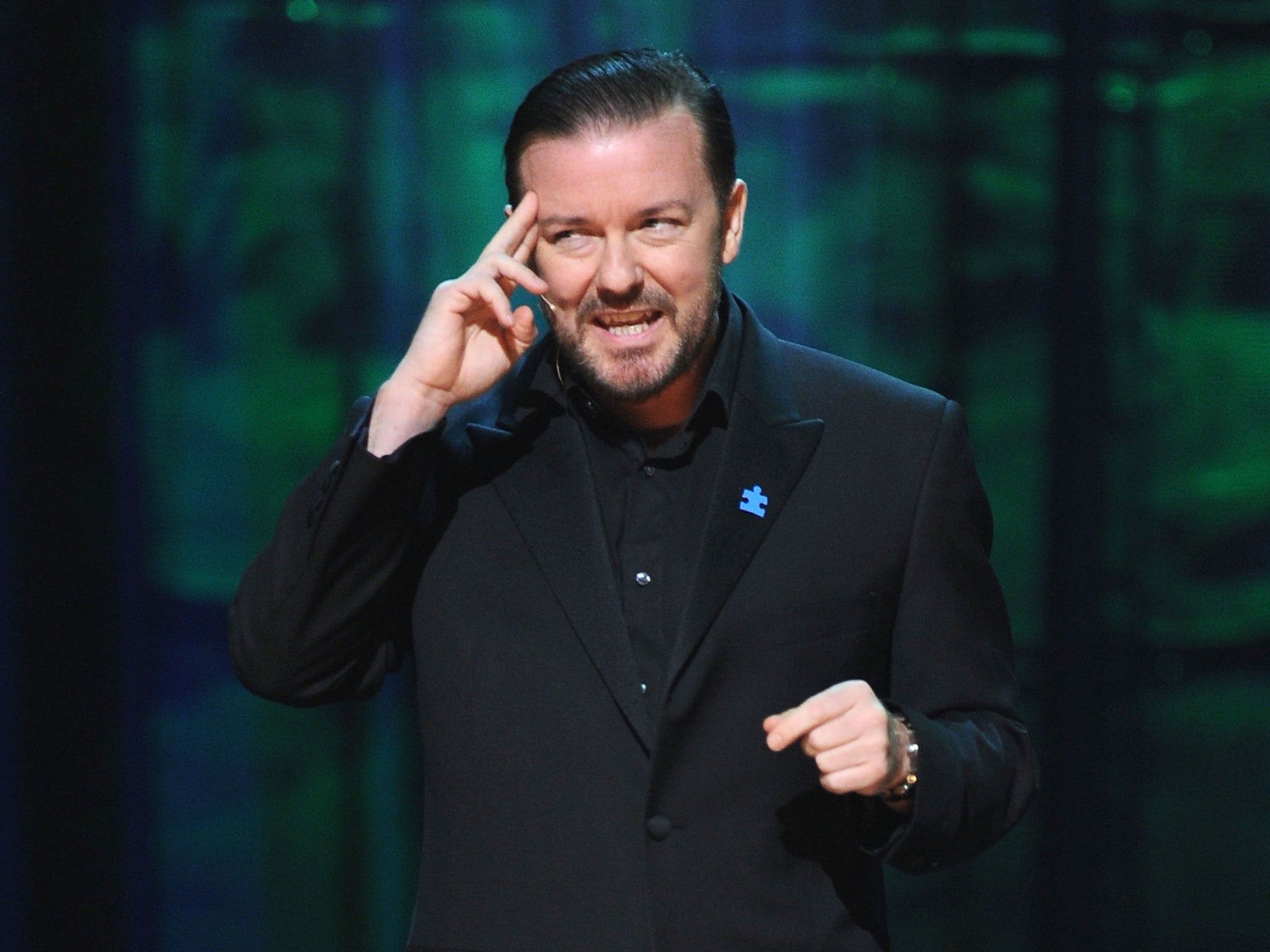 2048x1536 Ricky Gervais claims another Extras 'prophecy' after Samuel L Jackson is mistaken for Laurence Fishburne