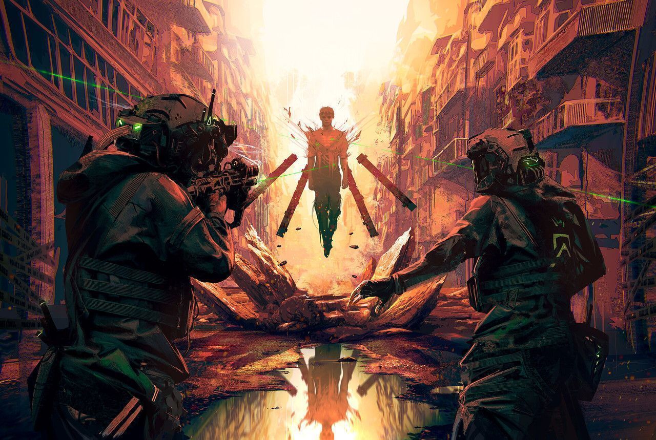 1280x859 Telekinesis: Manipulate Matter Aesthetic. Concept art, Beautiful dark art, Cyberpunk art