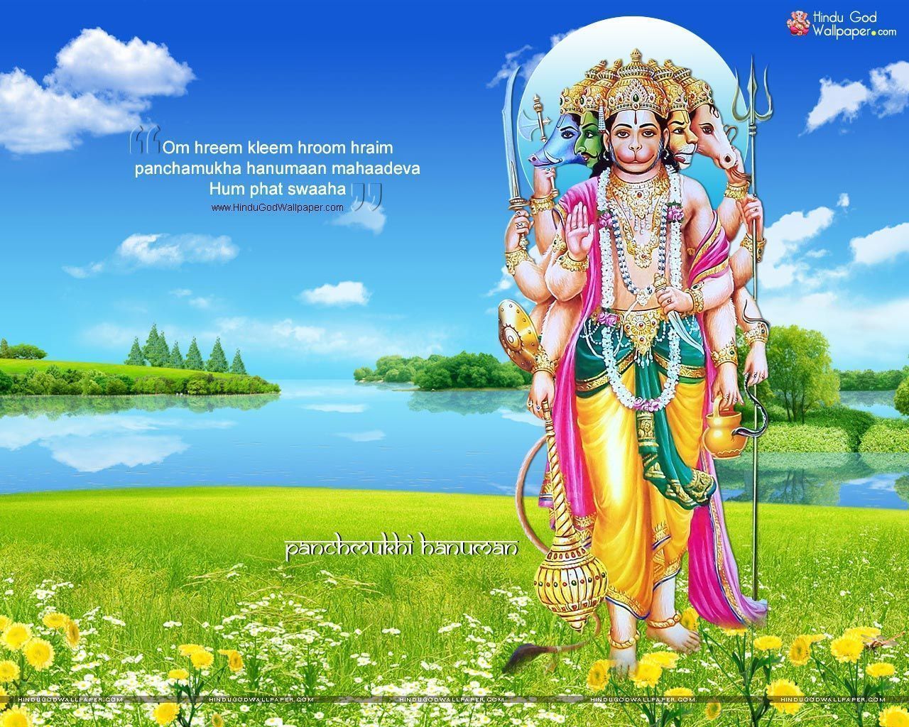 1280x1024 Panchmukhi Hanuman Wallpaper Big Size Download. Hanuman image hd, Hanuman wallpaper, Hanuman photo