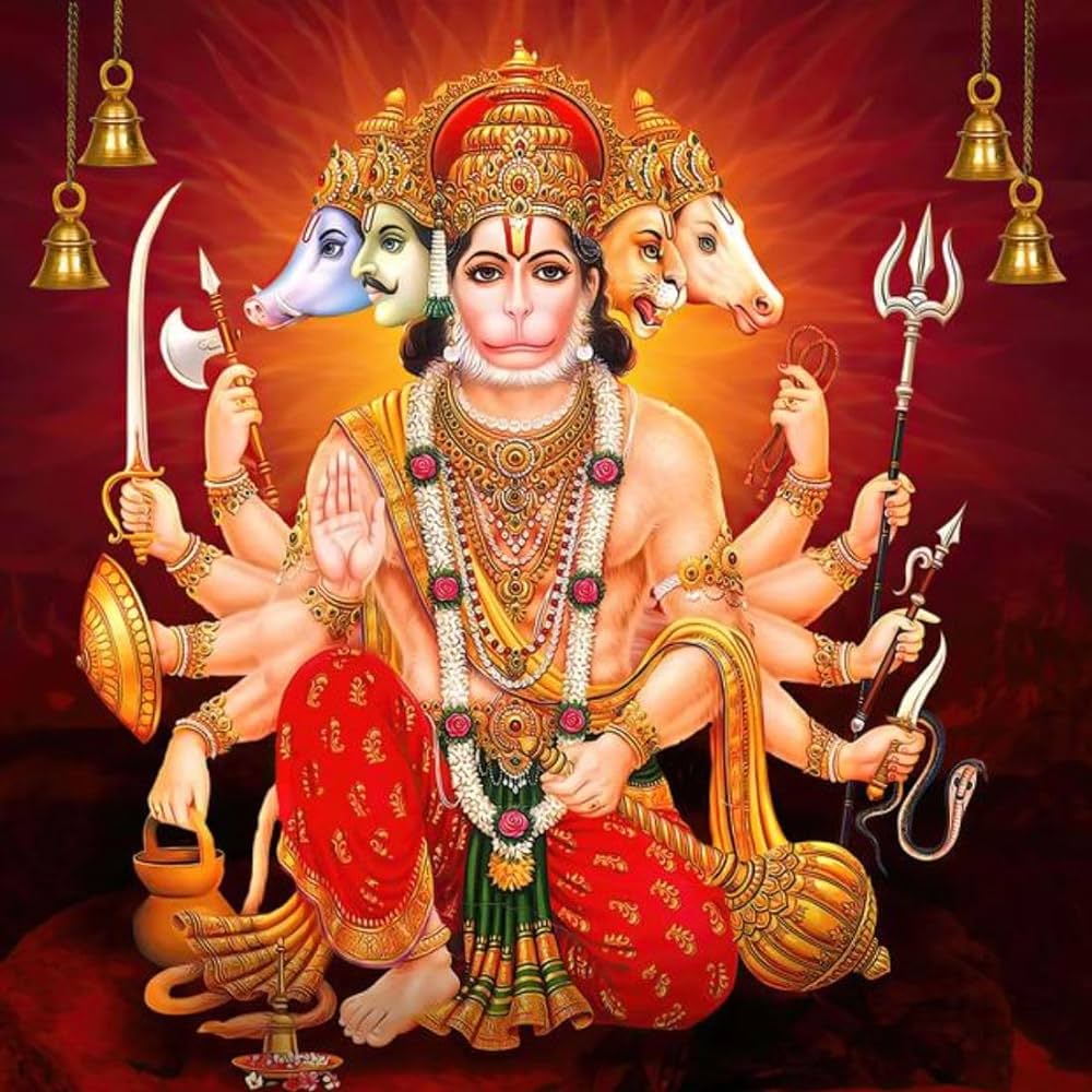 Panchamukhi Hanuman Wallpapers - Top Free Panchamukhi Hanuman ...