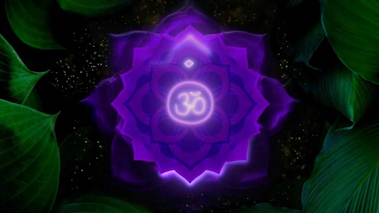 1280x720 485Hz 》Crown Chakra Healing 》Open Up To Divine Wisdom 》Connection To Your God Self