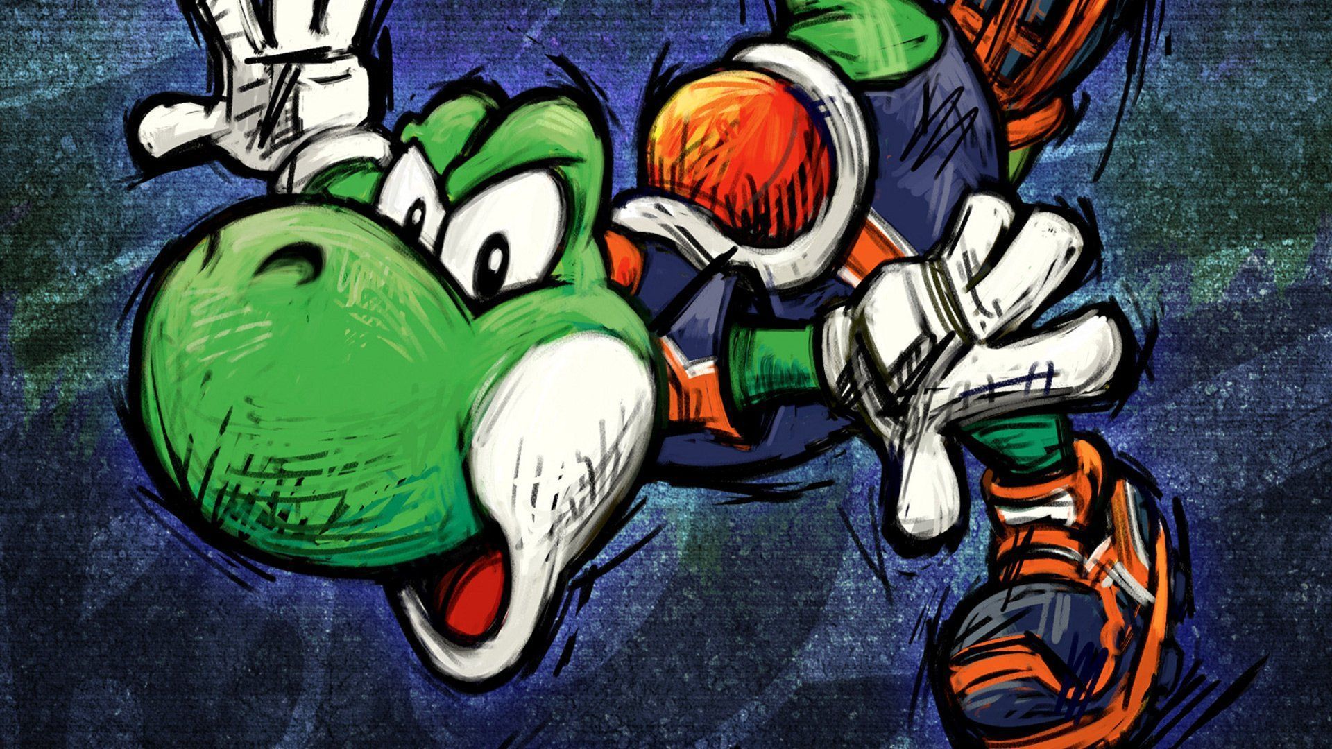 1920x1080 Video Game Super Mario Strikers HD Wallpaper