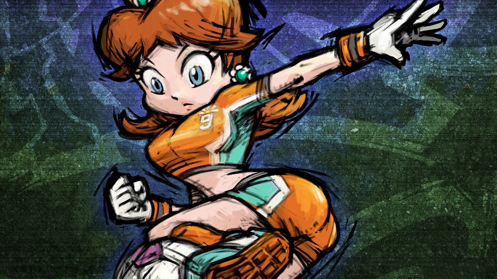 1920x1080 Video Game Super Mario Strikers HD Wallpaper