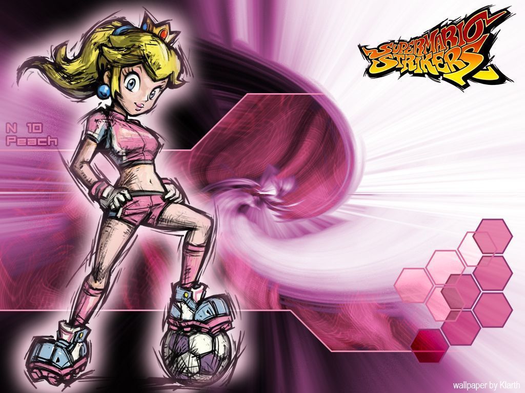 1024x768 Does anyone want Peach to wear her strikers outfit for adventures? Because I certainly do