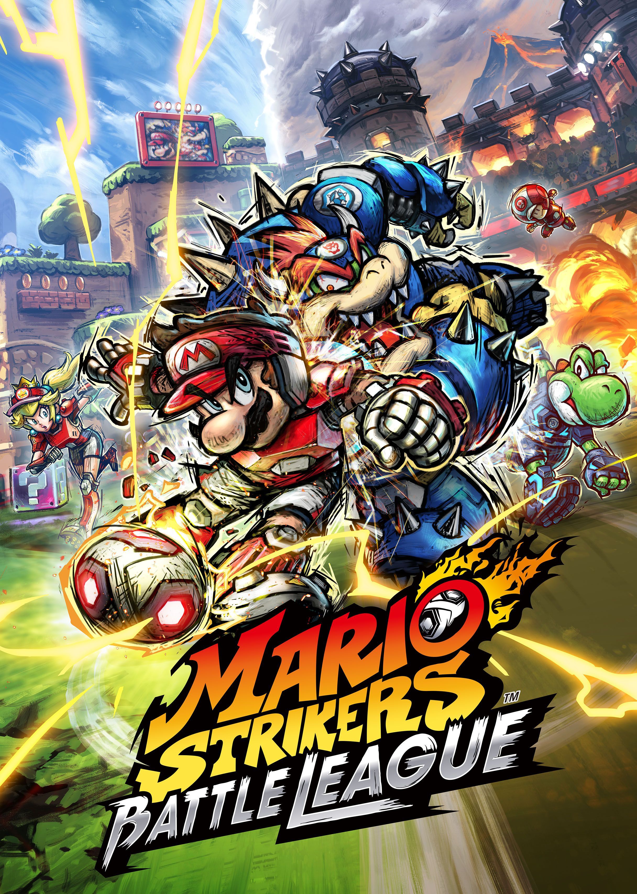 2432x3413 Mario Strikers: Battle League Wallpaper