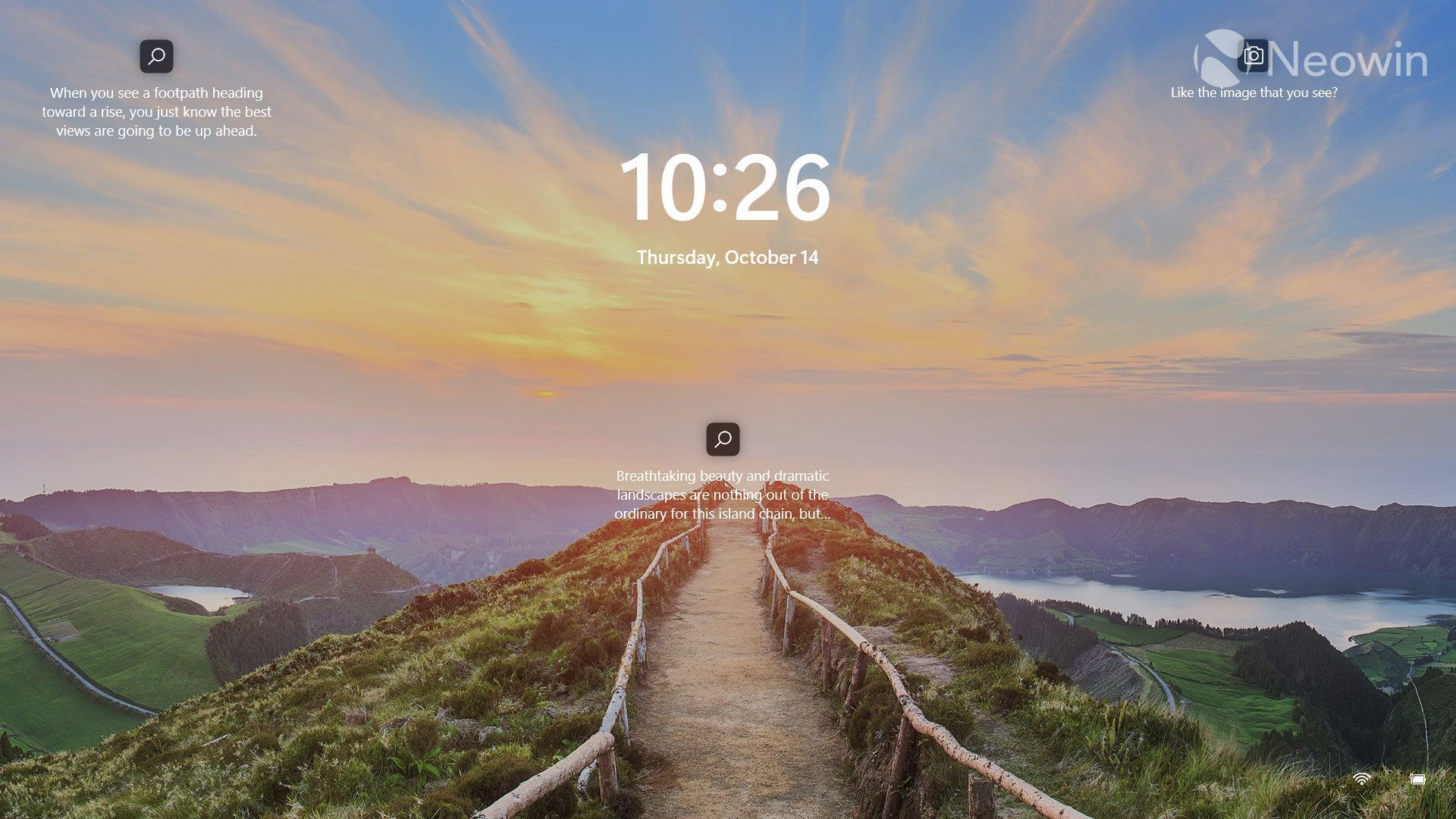 1920x1080 Closer Look: Lock screen in Windows 11