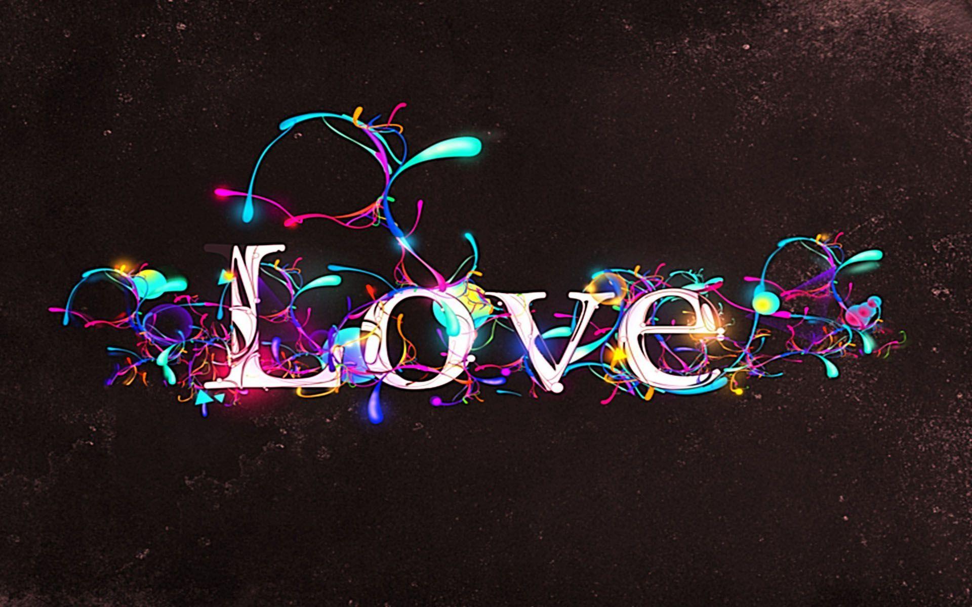 1920x1200 Colorful Abstract Wallpaper. Love, 3D, abstract, beautiful