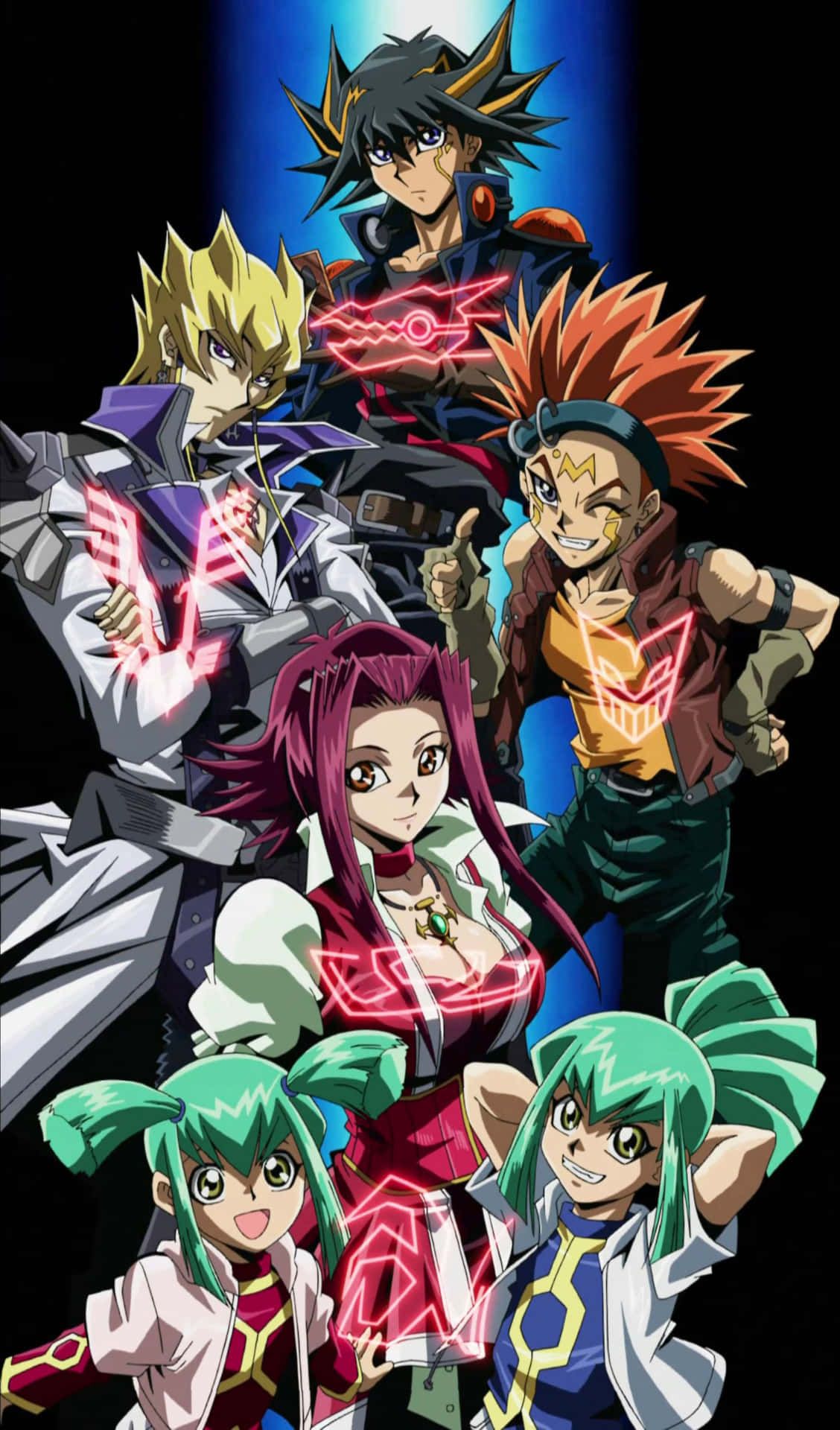 1128x1920 Download Crow Hogan Blackwing Duelist Wallpaper