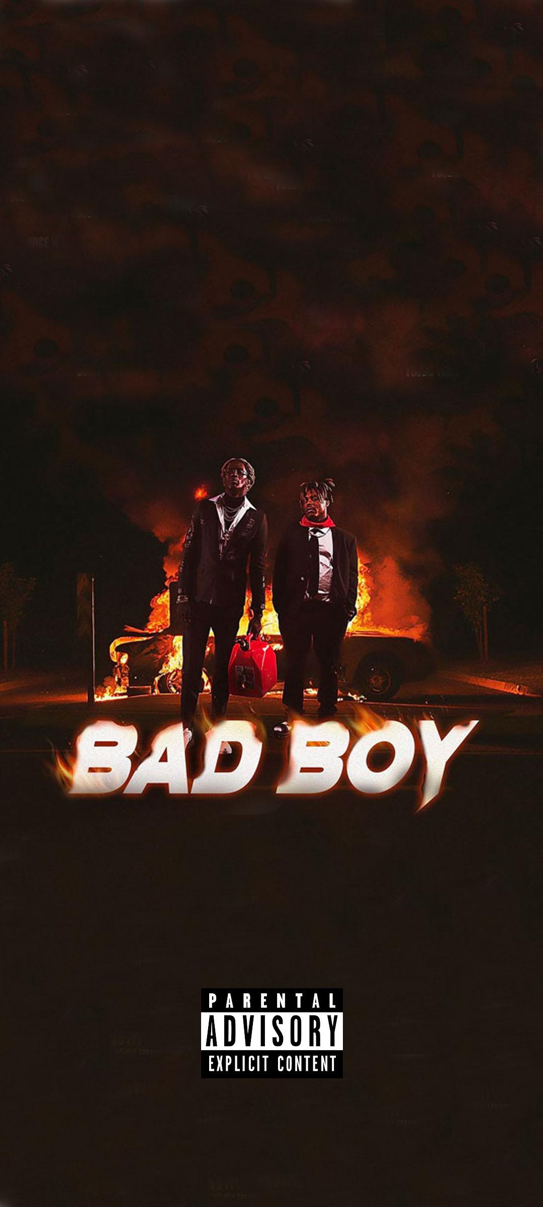 1080x2400 I made a phone wallpaper out of the bad boy album cover
