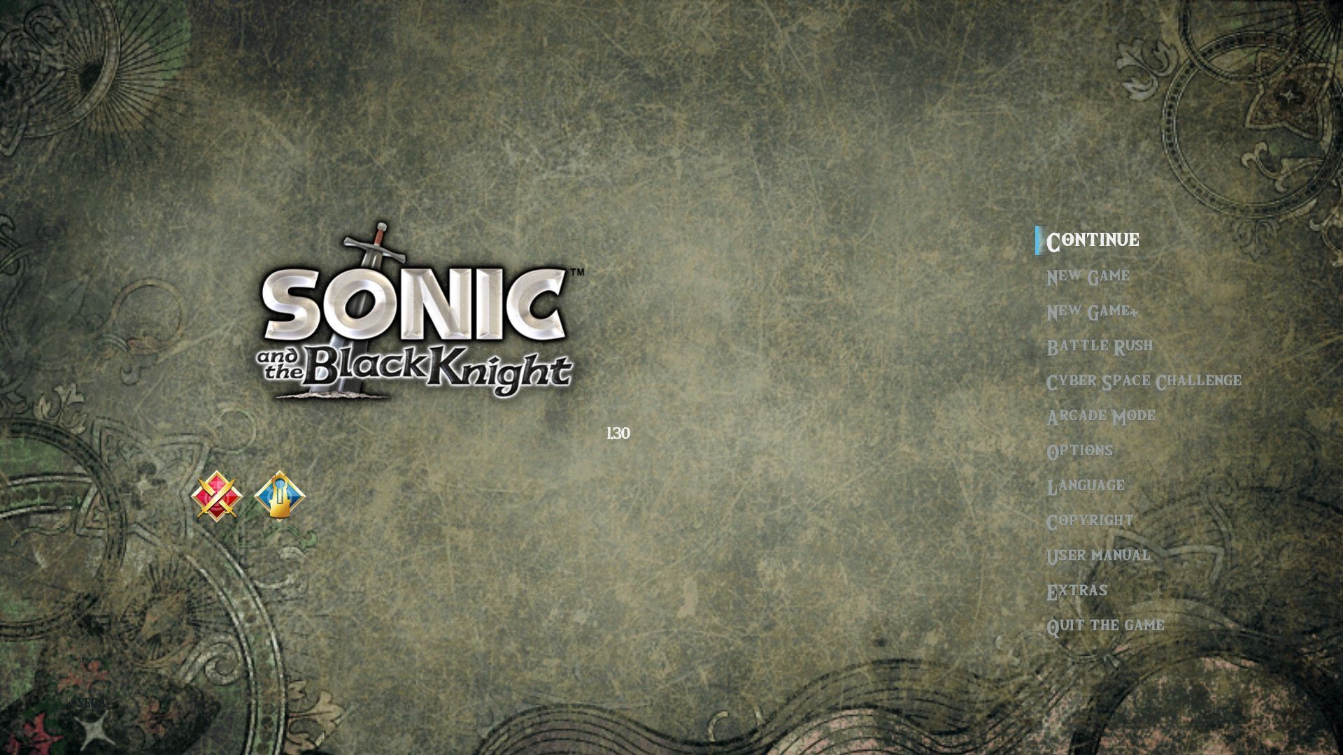 1920x1080 Sonic and the black knight Title Screen [Sonic Frontiers] [Mods]