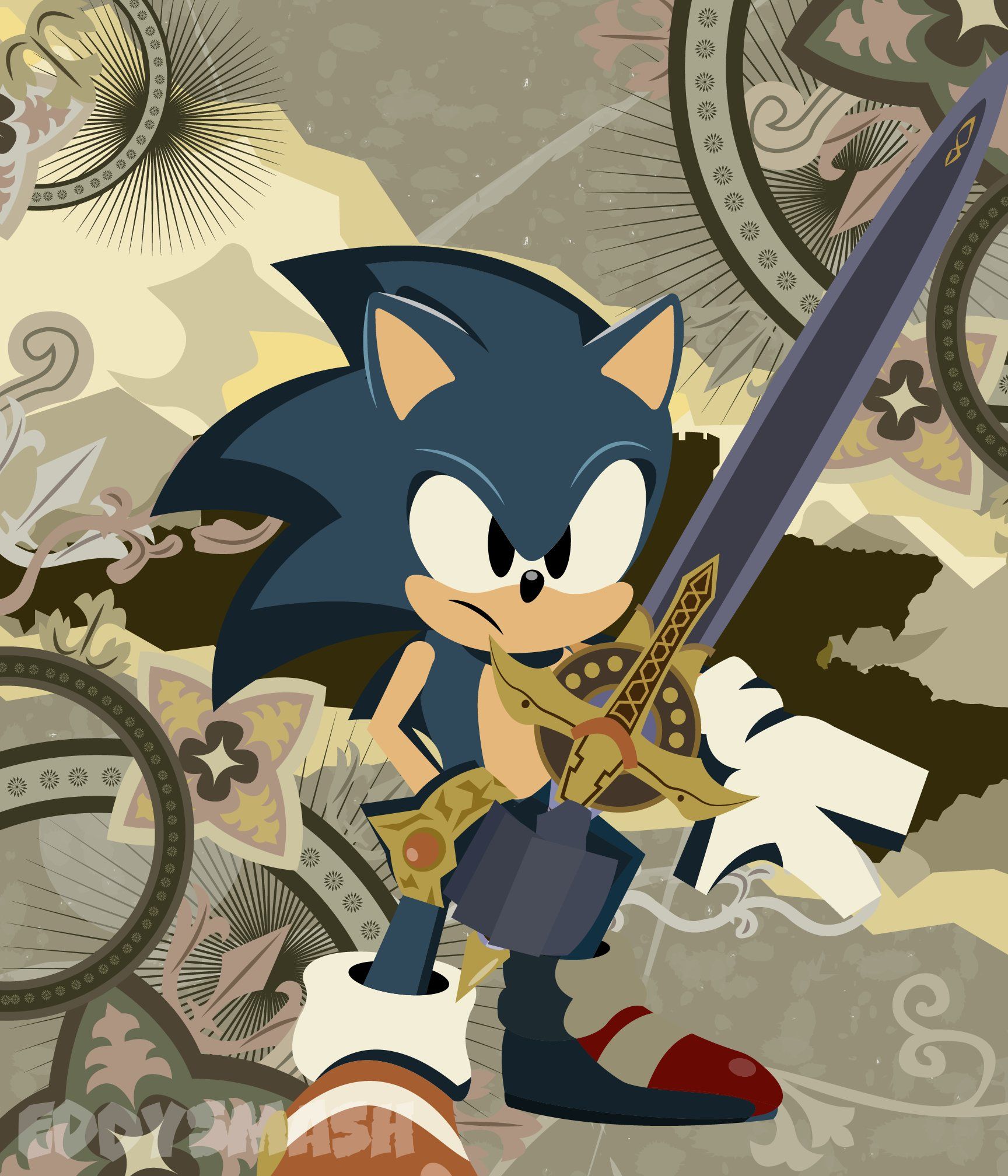 1728x2016 EddySmash on X: Knight of the Wind