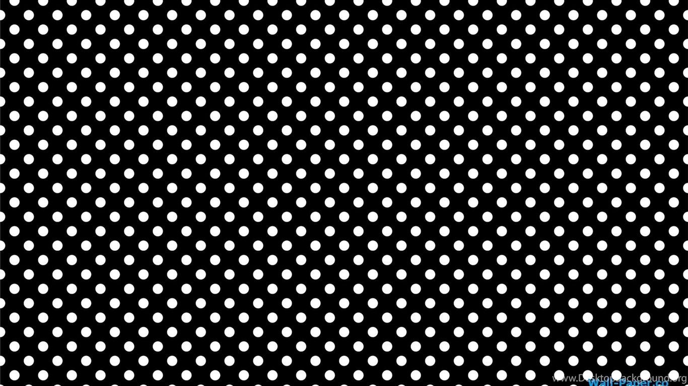 1366x768 Black Dots Wallpaper
