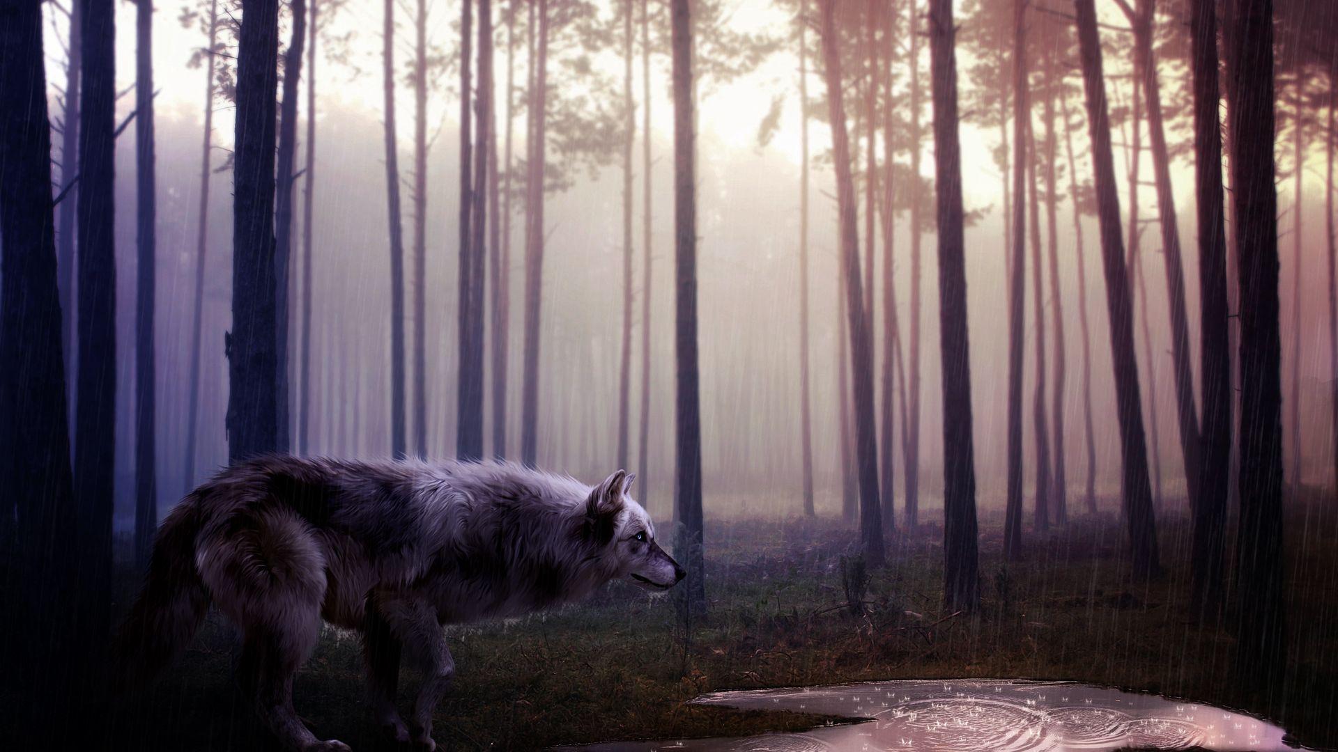 1920x1080 Beautiful Wolf Wallpaper High Resolution