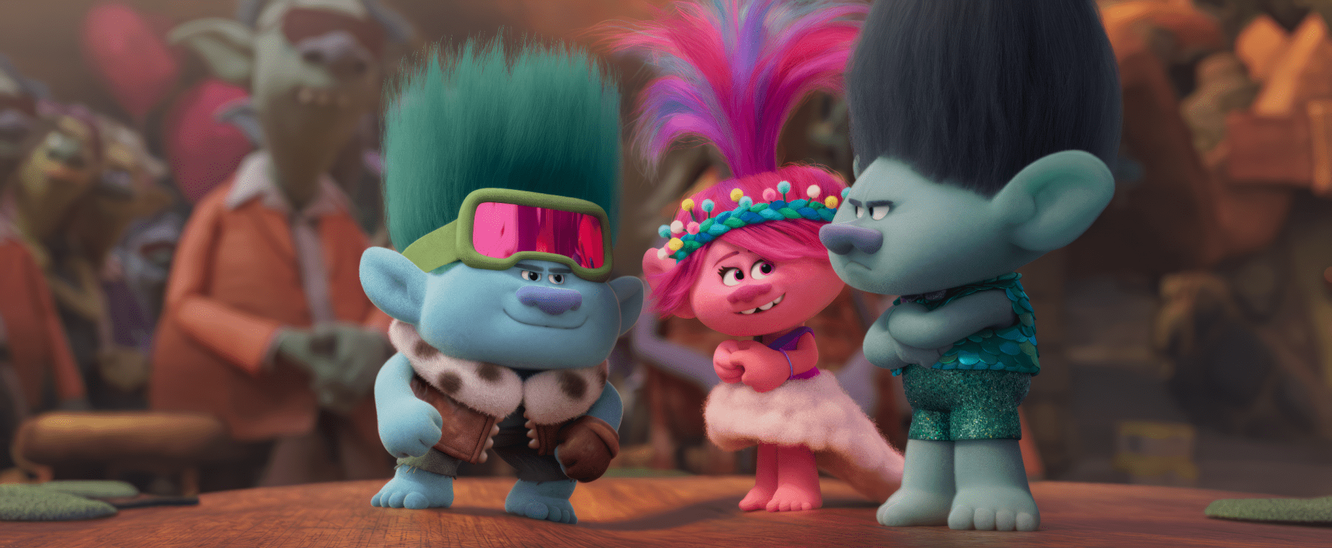1920x791 Trolls Band Together Wallpaper