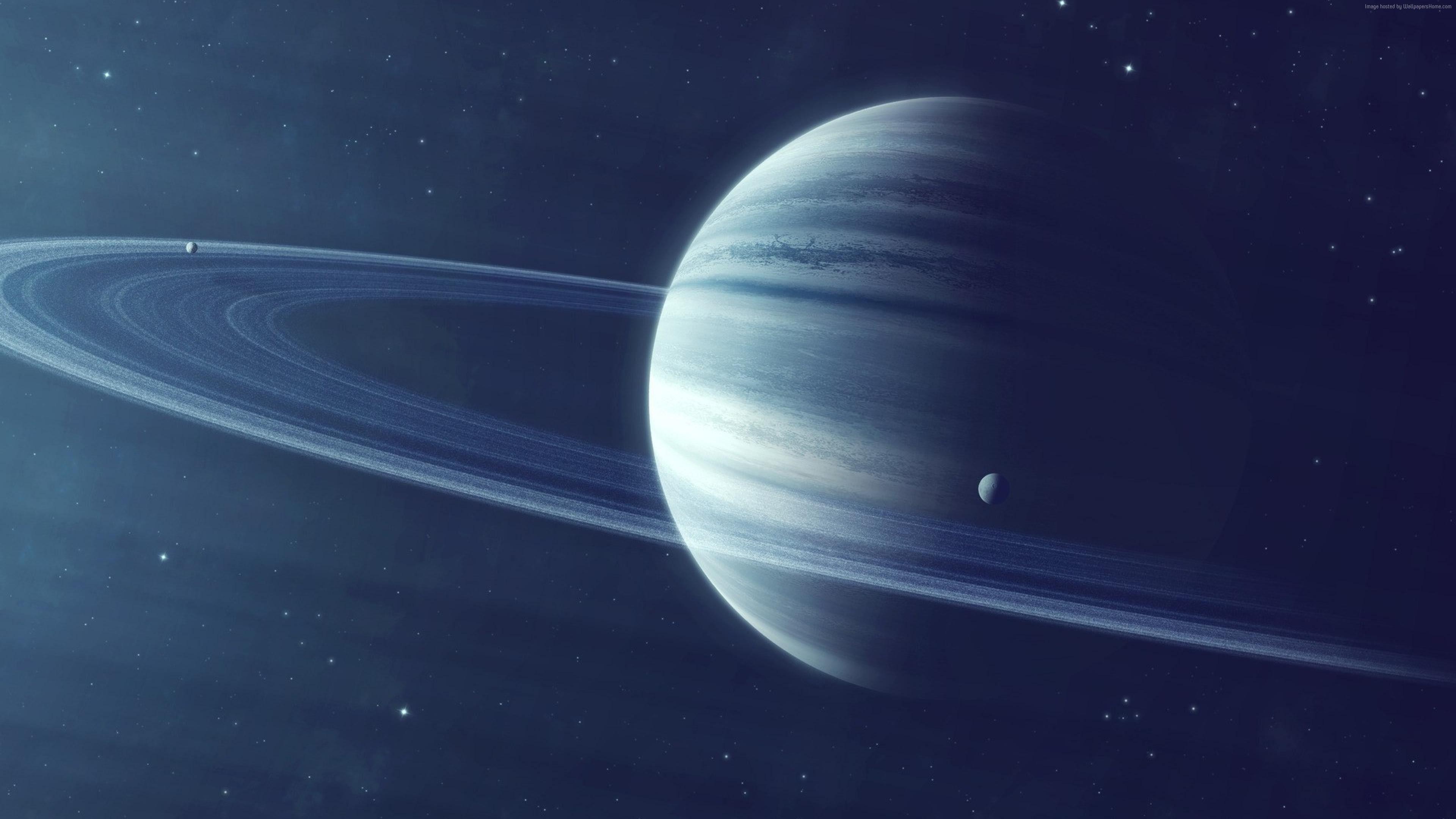 3840x2160 #Saturn, #planet, k