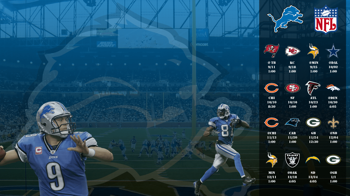 1366x768 Detroit Lions Wallpaper Wallpaper Collections