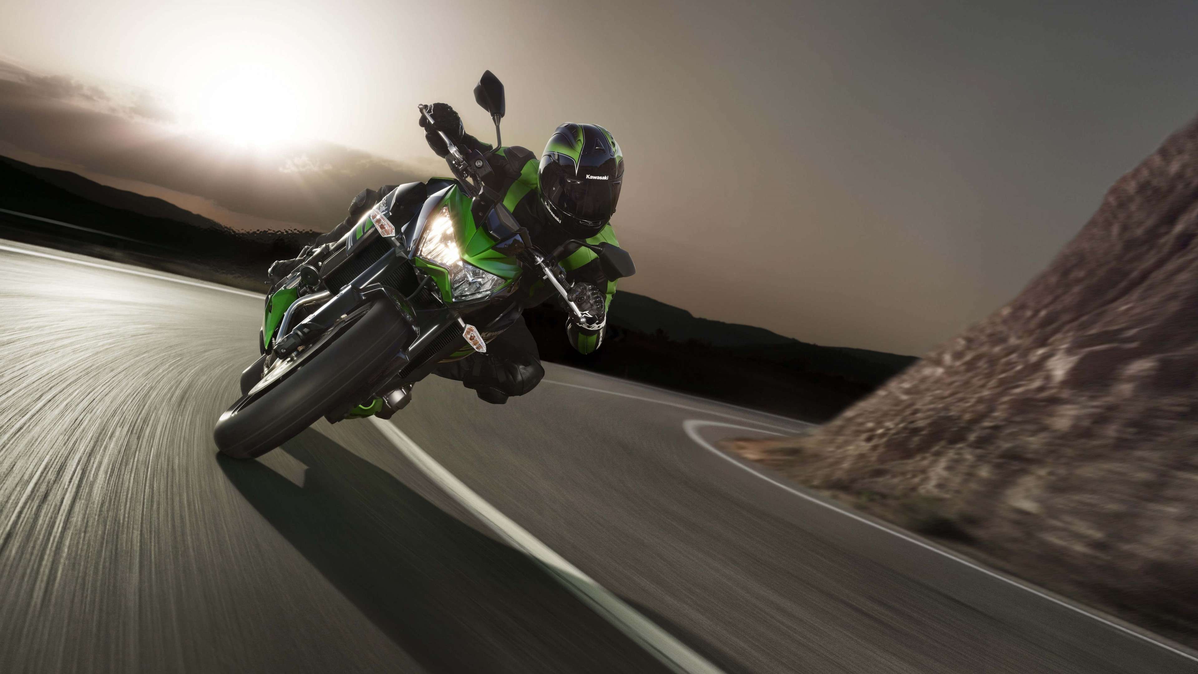 3840x2160 Kawasaki Bike 4k Wallpaper