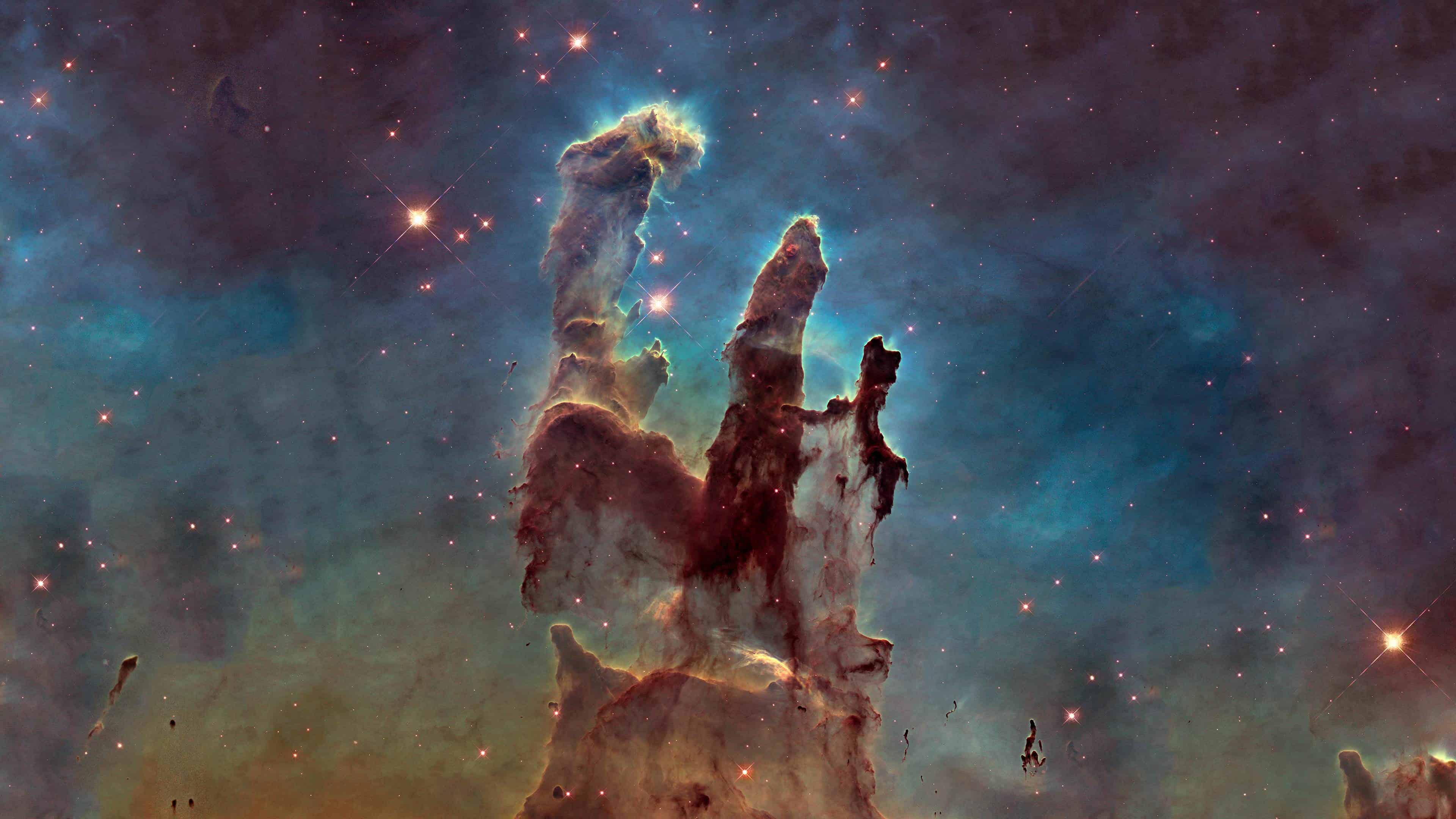 3840x2160 Eagles Nebula Pillars Of Creation UHD 4K Wallpaper