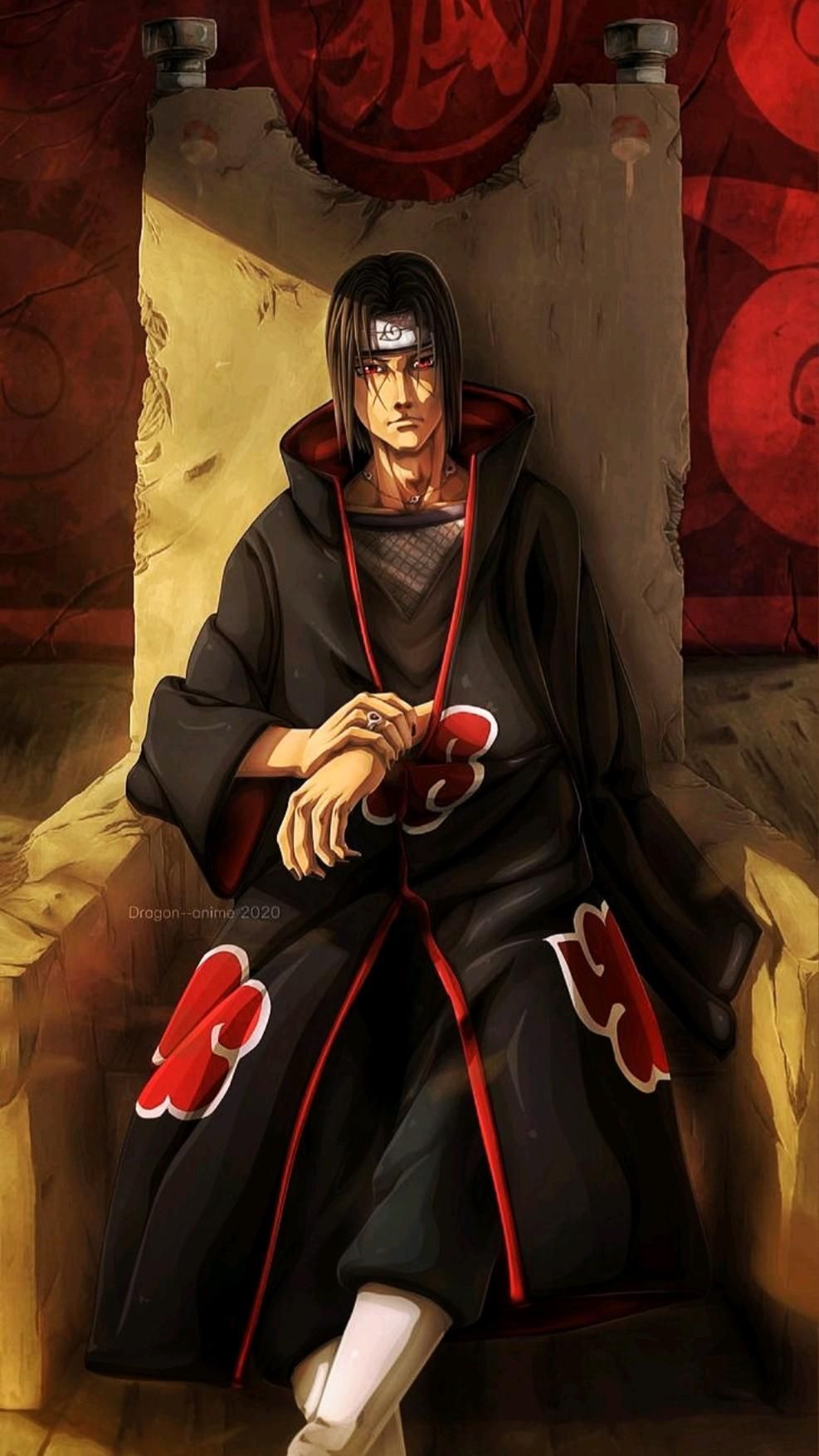 Itachi On Throne Wallpapers - Top Free Itachi On Throne Backgrounds ...