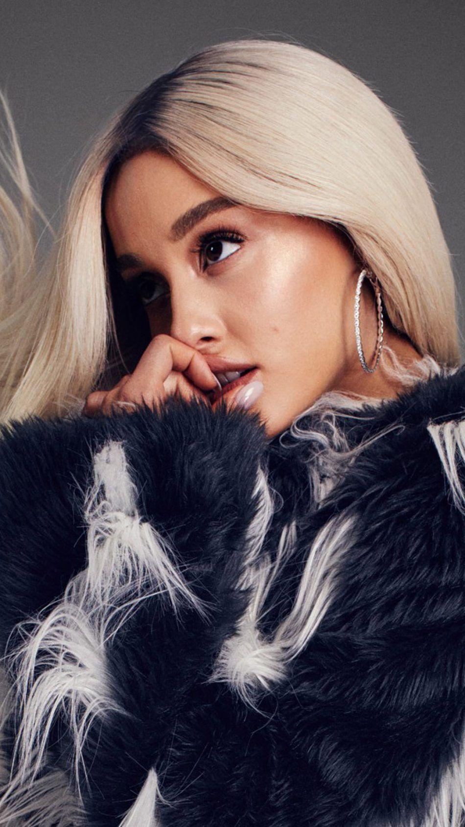 950x1689 Download Ariana Grande Elle 2018 Free Pure 4K Ultra HD