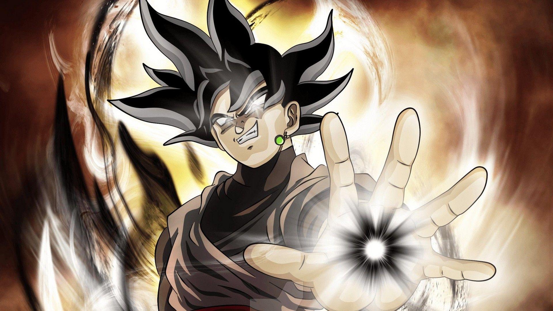 Hình nền máy tính 1920x1080 Black Goku.  2019 hình nền dễ thương