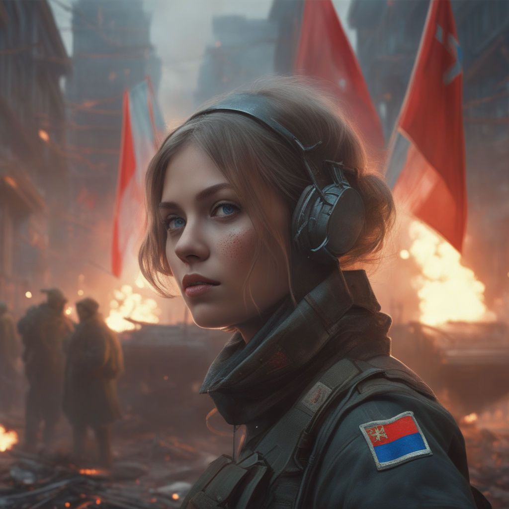 1024x1024 Sovietwave girl