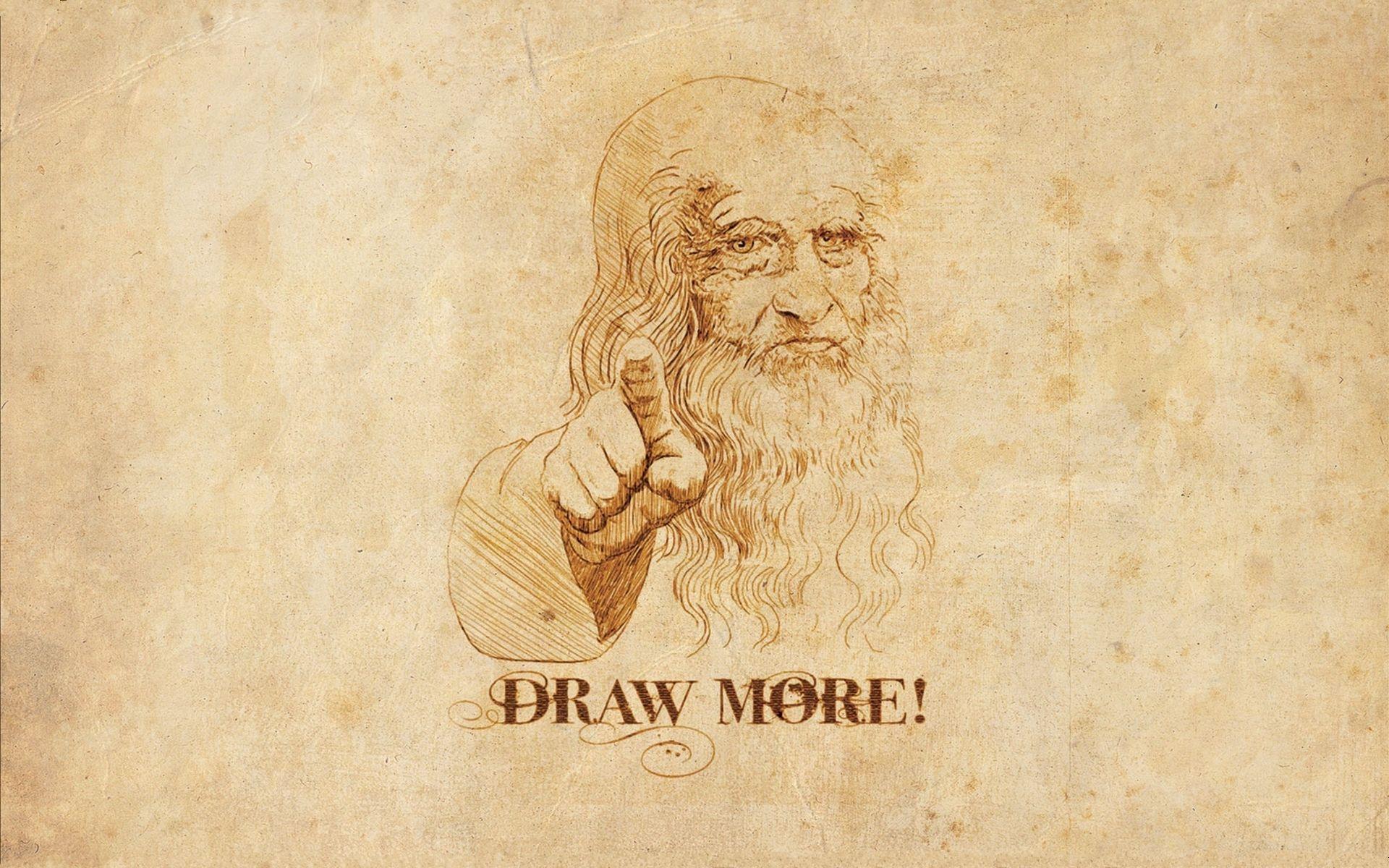 1920x1200 Leonardo Da Vinci HD Wallpaper. Recipes to Cook. Drawing