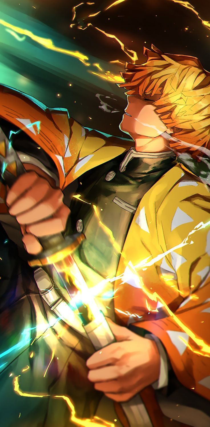 736x1496 Zenitsu slayer. Anime wallpaper 1920x Slayer anime, Anime wallpaper iphone
