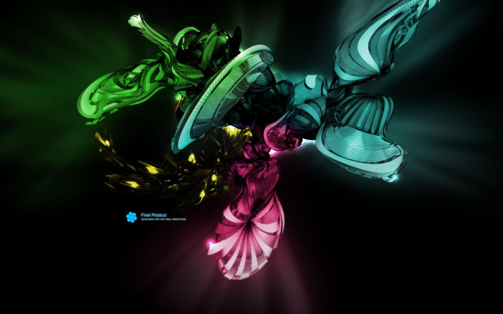 1680x1050 ANIME PICTURES: Abstract Wallpaper 3D abstract wallpaper